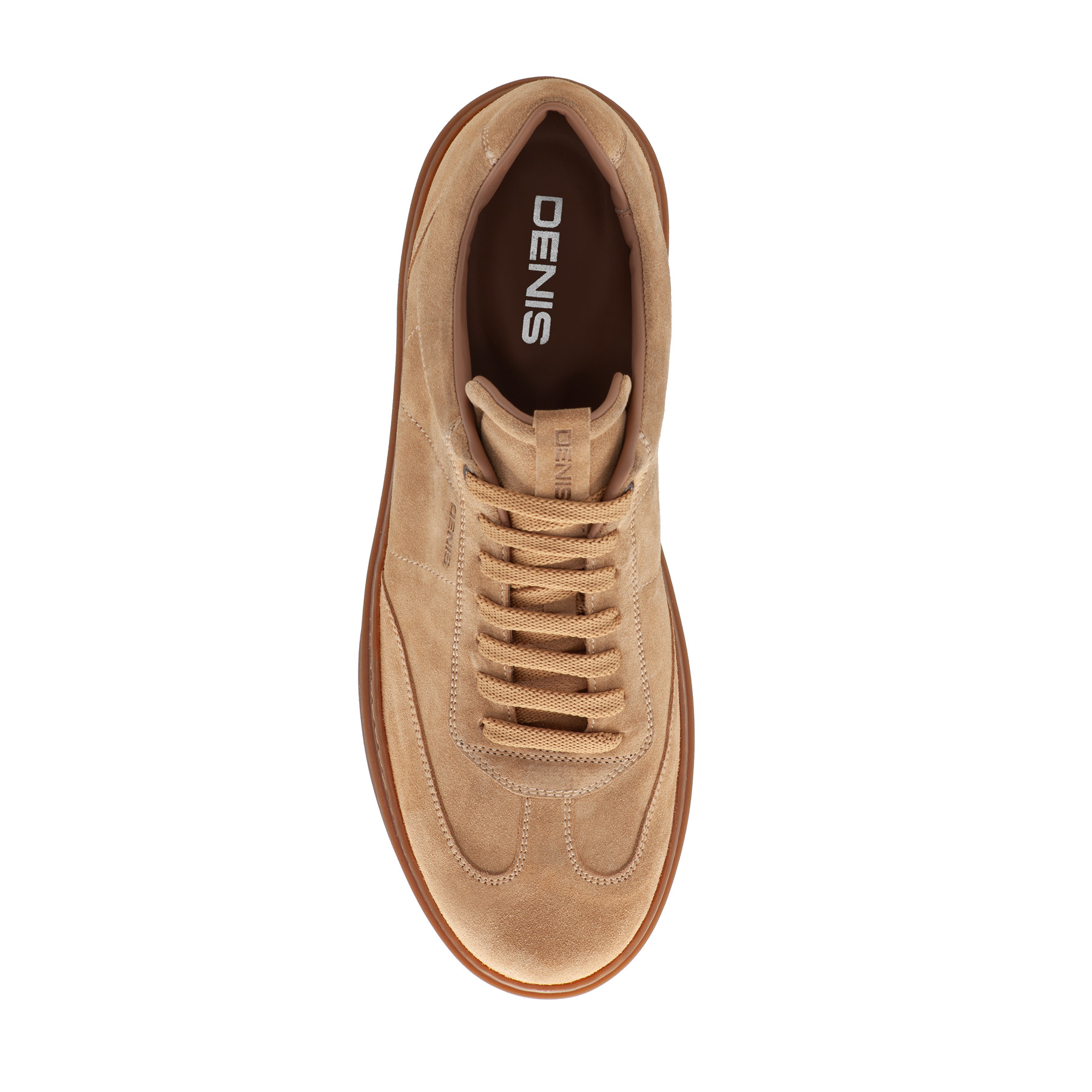 Men Suede Leather Sport Shoes 7610 Crosta Crema