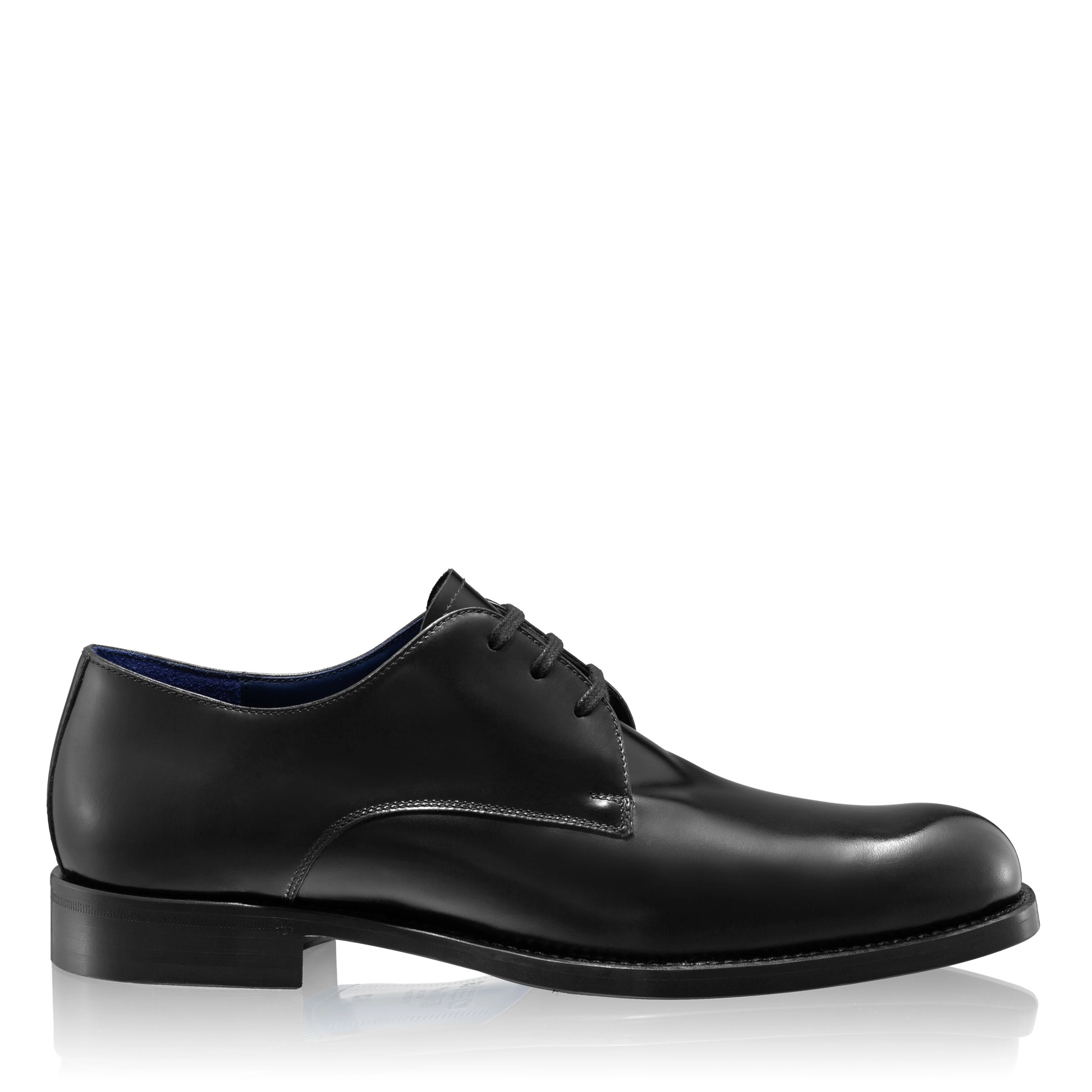 Men Handmade Elegant Shoes 7731 Vitello Black