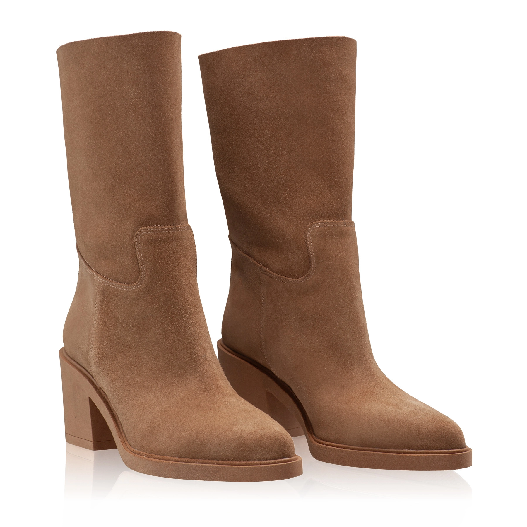 Women Suede Leather Boots 7950 Crosta Antilope