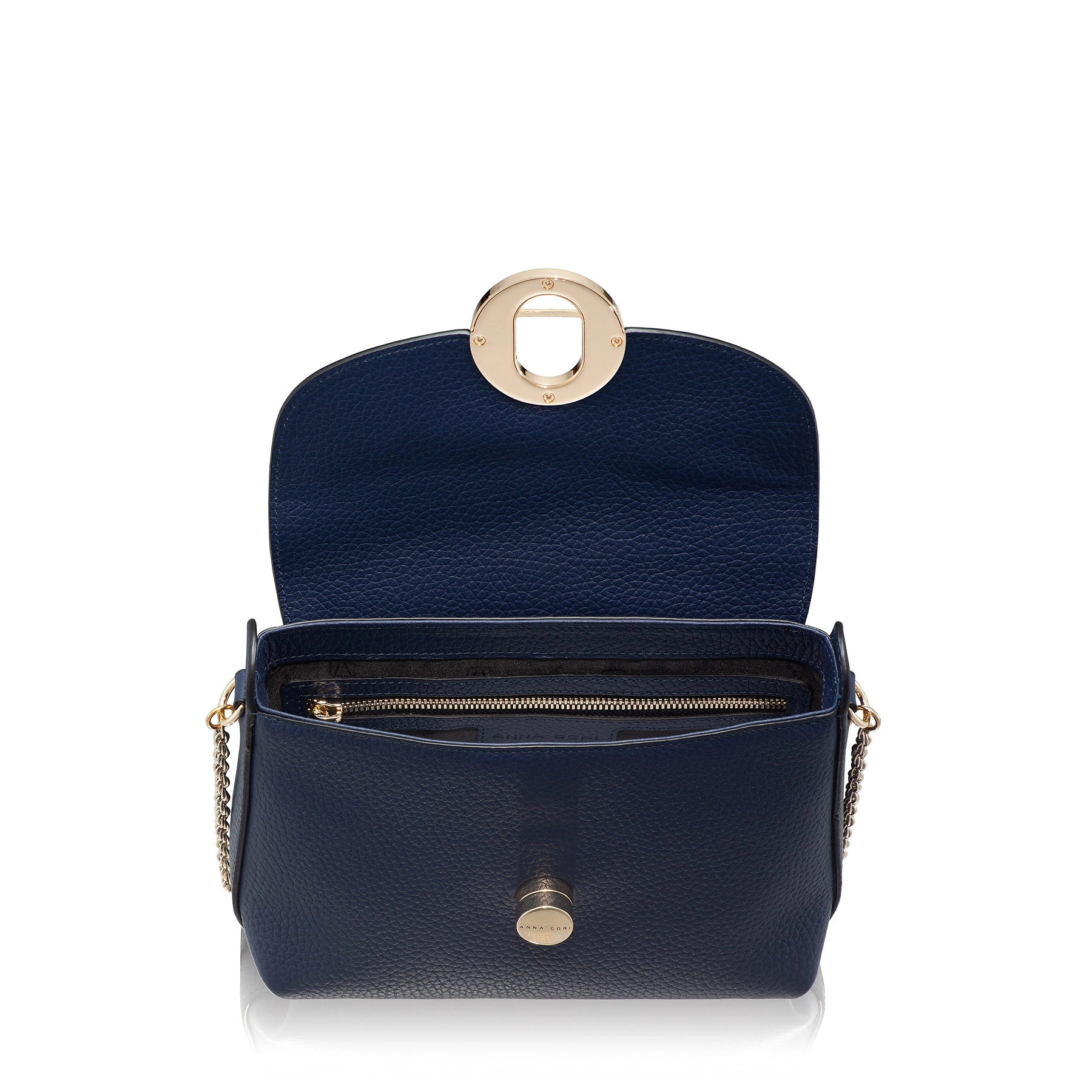 Women Shoulder Bag KARMA BOTTALATO BLUE