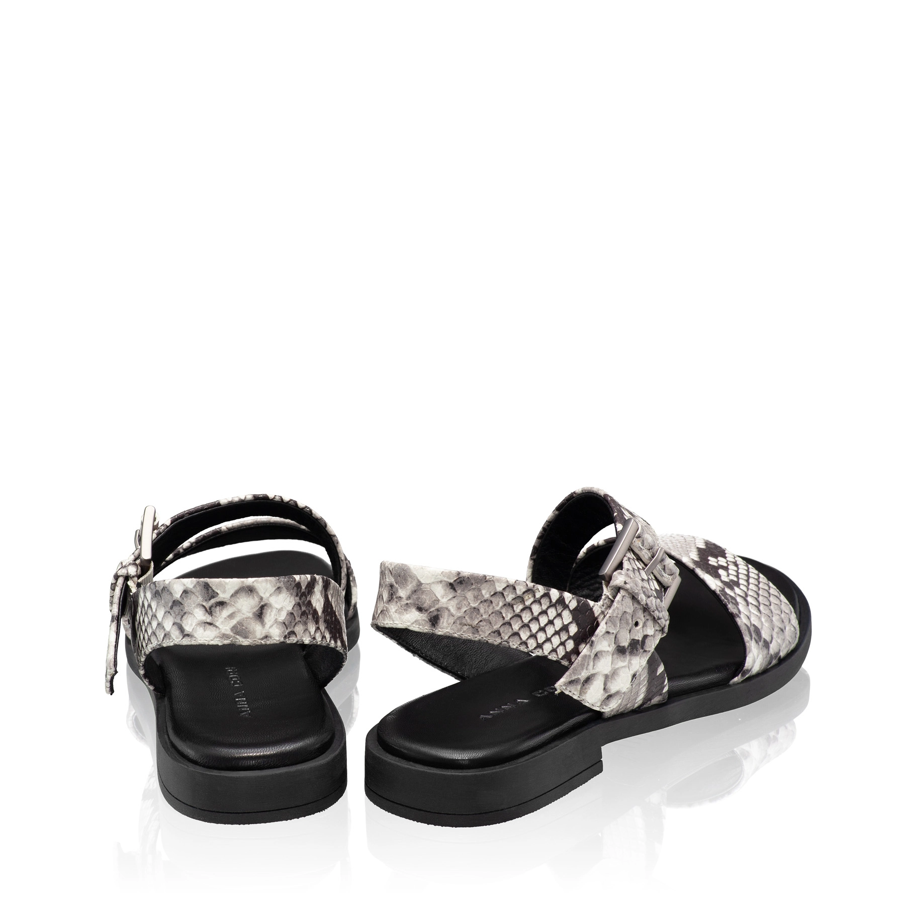 Women Leather Sandals 7583 Pytone Roccia