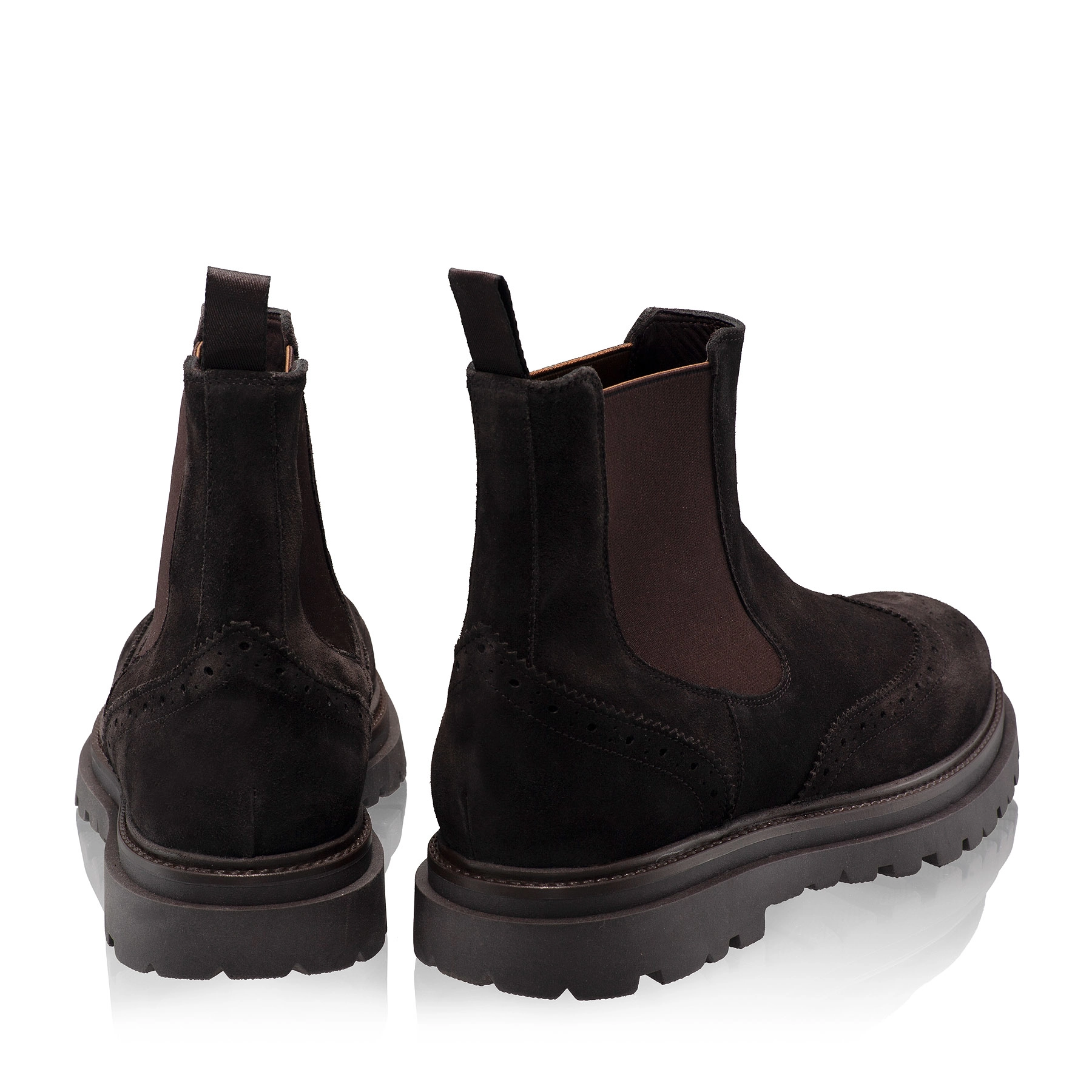 Men Suede Leather Casual Boots 7320 Crosta T.Moro