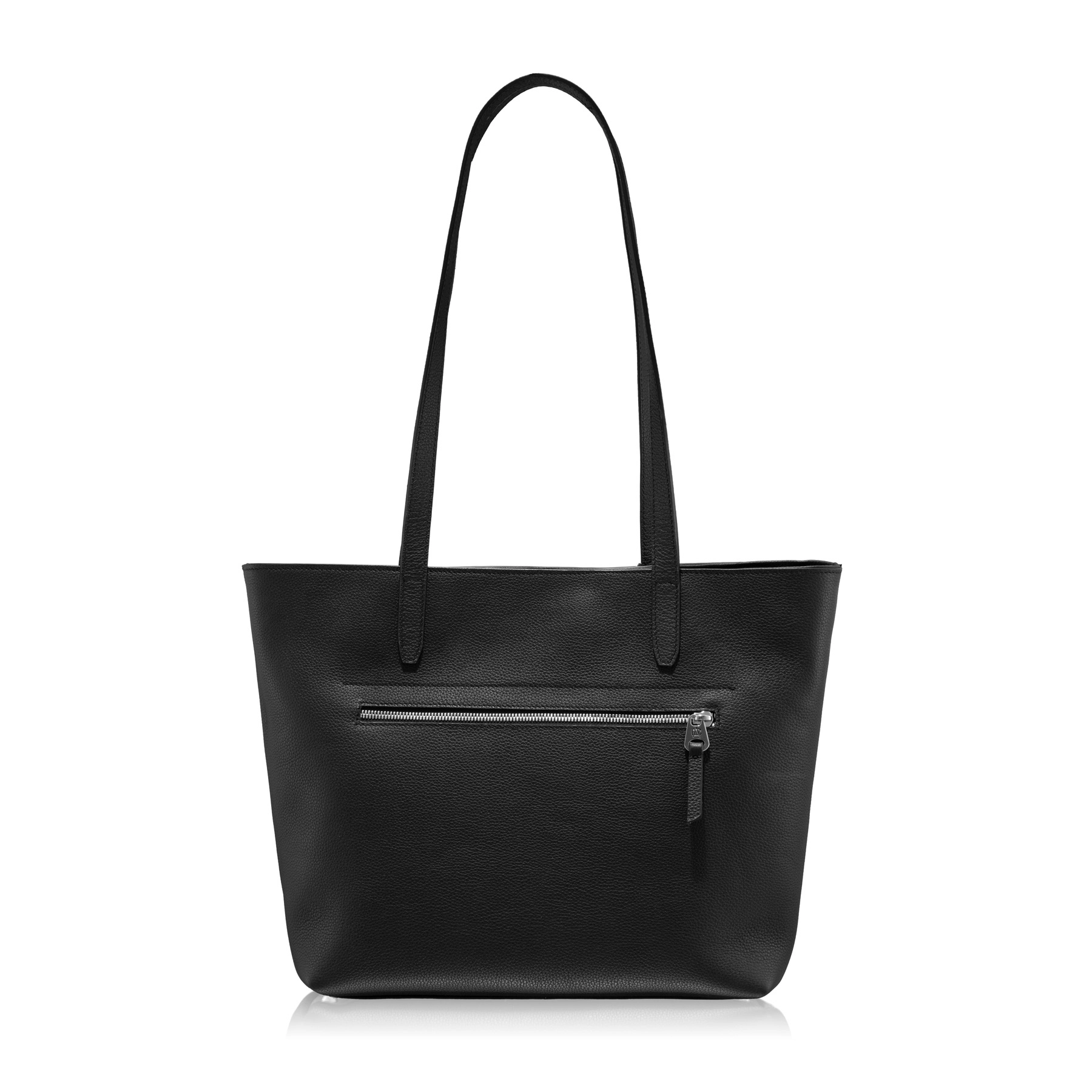 Women Leather Shoulder Bag MARIEL 03 BOTTALATO BLACK