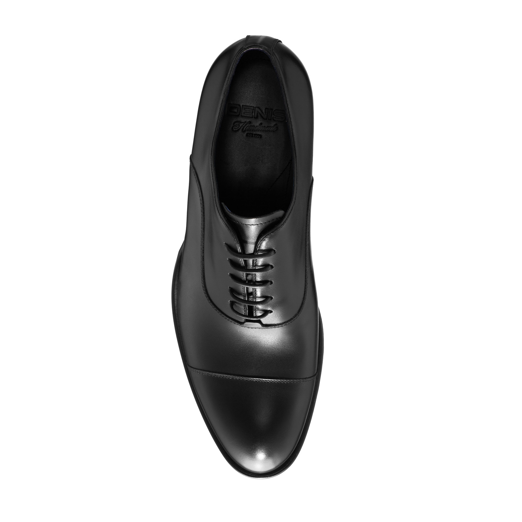 Men Handmade Elegant Shoes 7729 Vitello Black