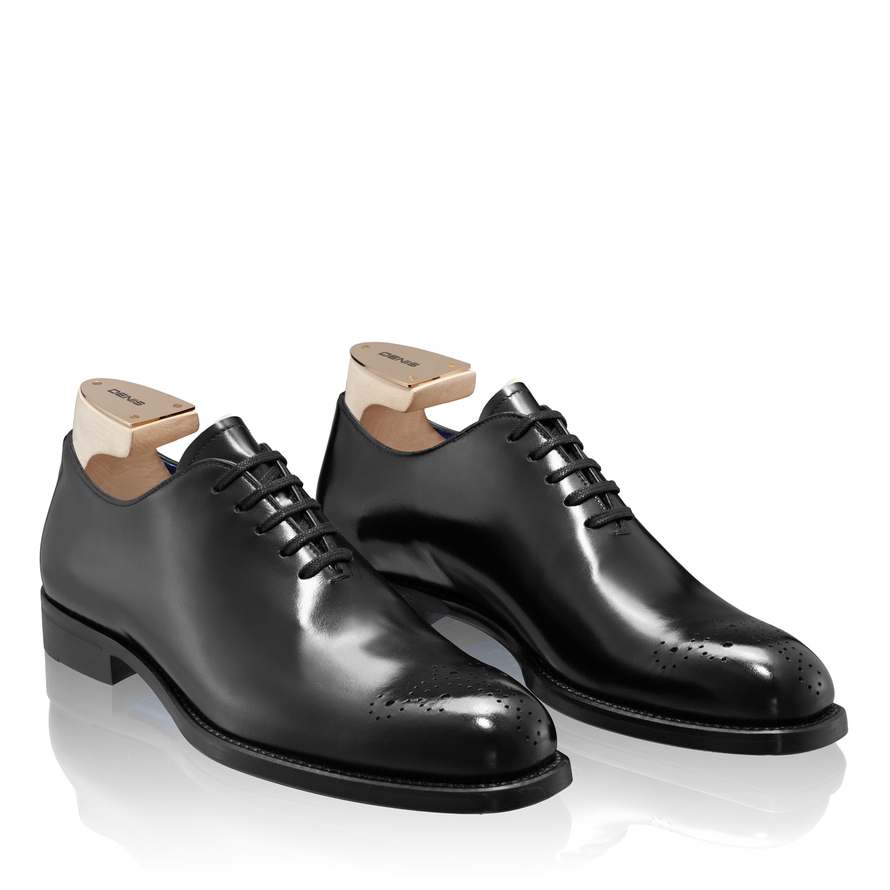 Men Handmade Elegant Shoes 7726 Vitello Black