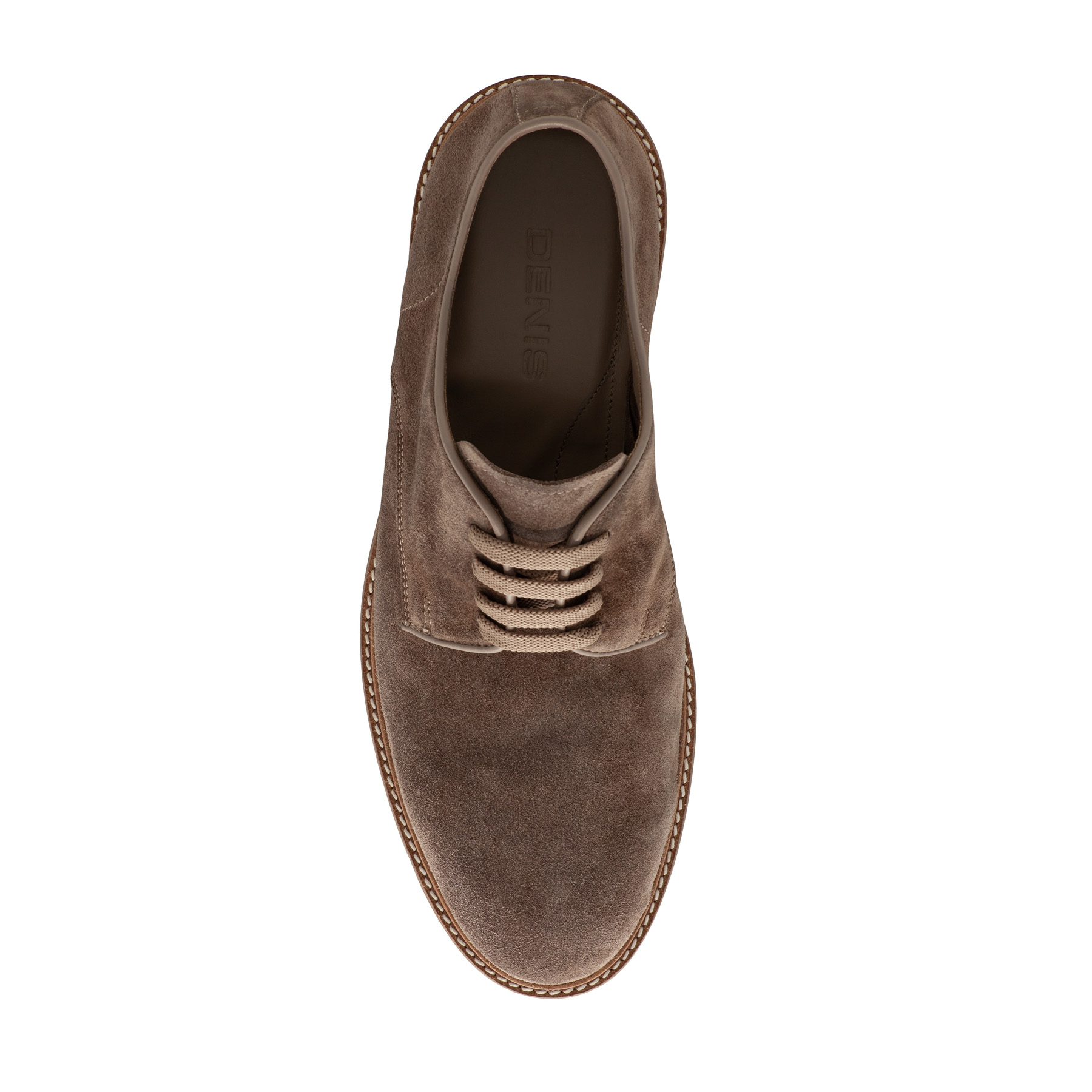 Men Suede Leather Loafers 7613 Crosta Taupe