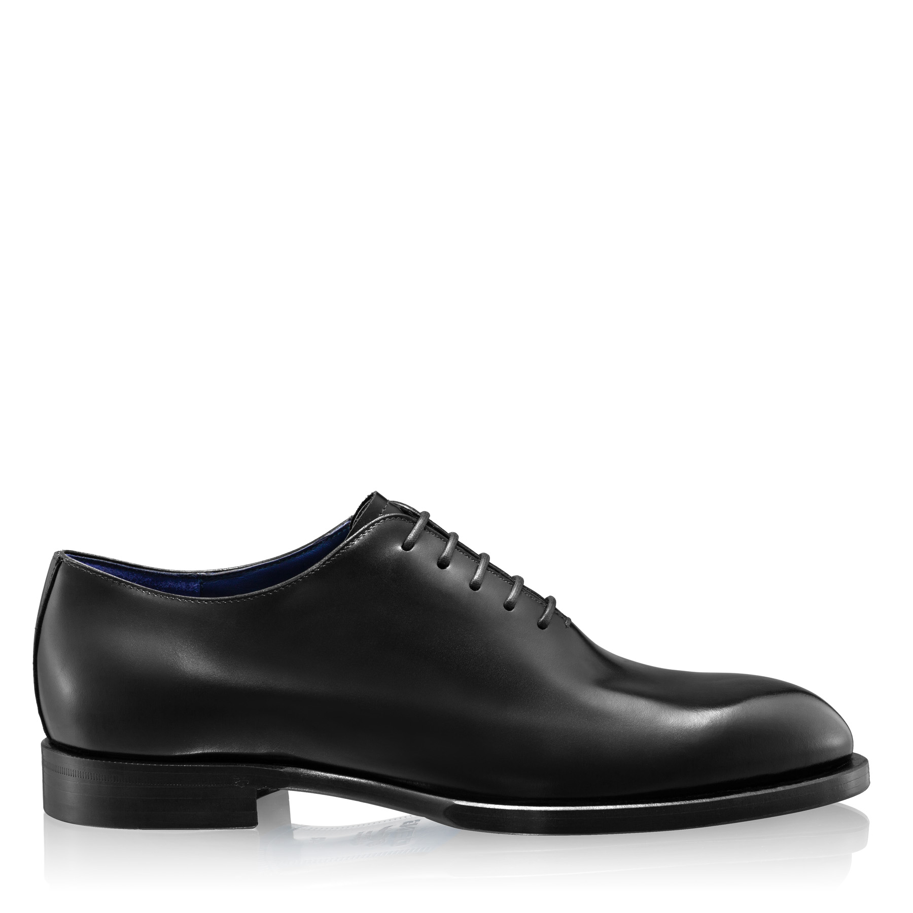 Men Handmade Elegant Shoes 7712 Vitello Black