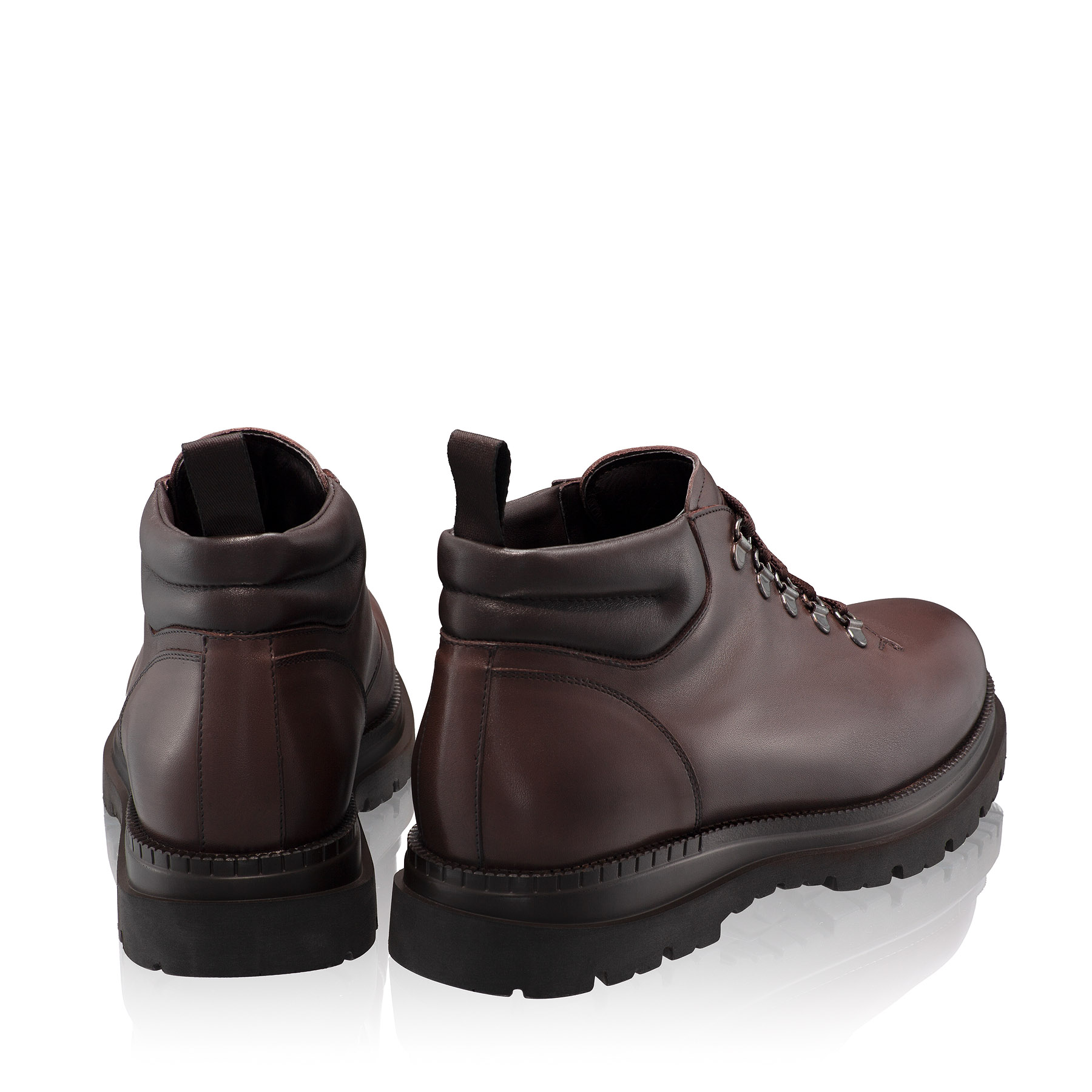 Men Leather Boots 7748 Vitello T.Moro
