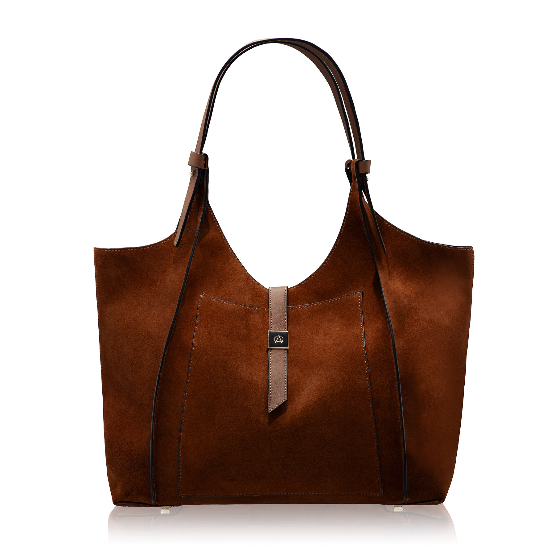 Women Leather Handbag BLUMA 03 CROSTA CUOIO