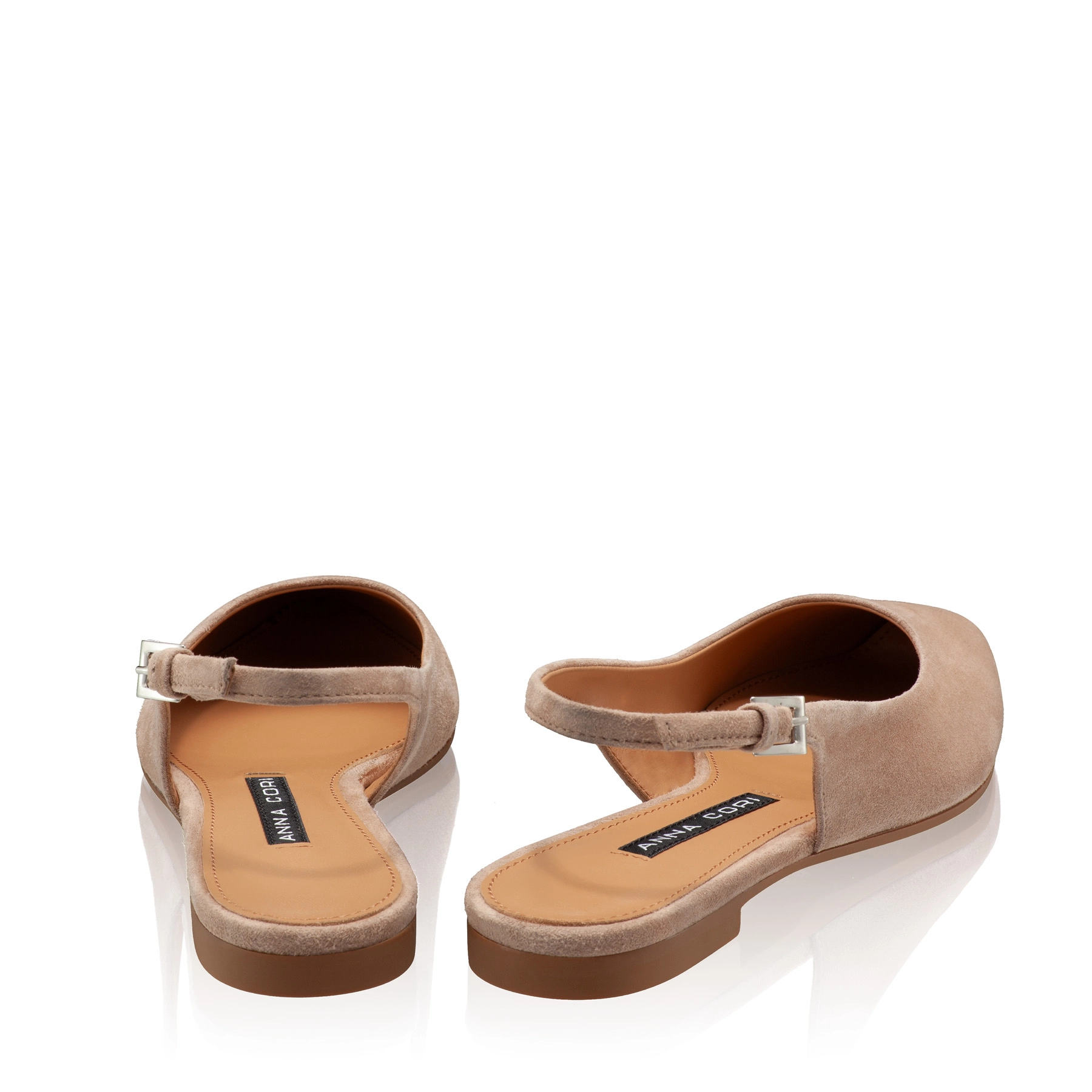 Ballerina Flats 8027 Camoscio Biscoto