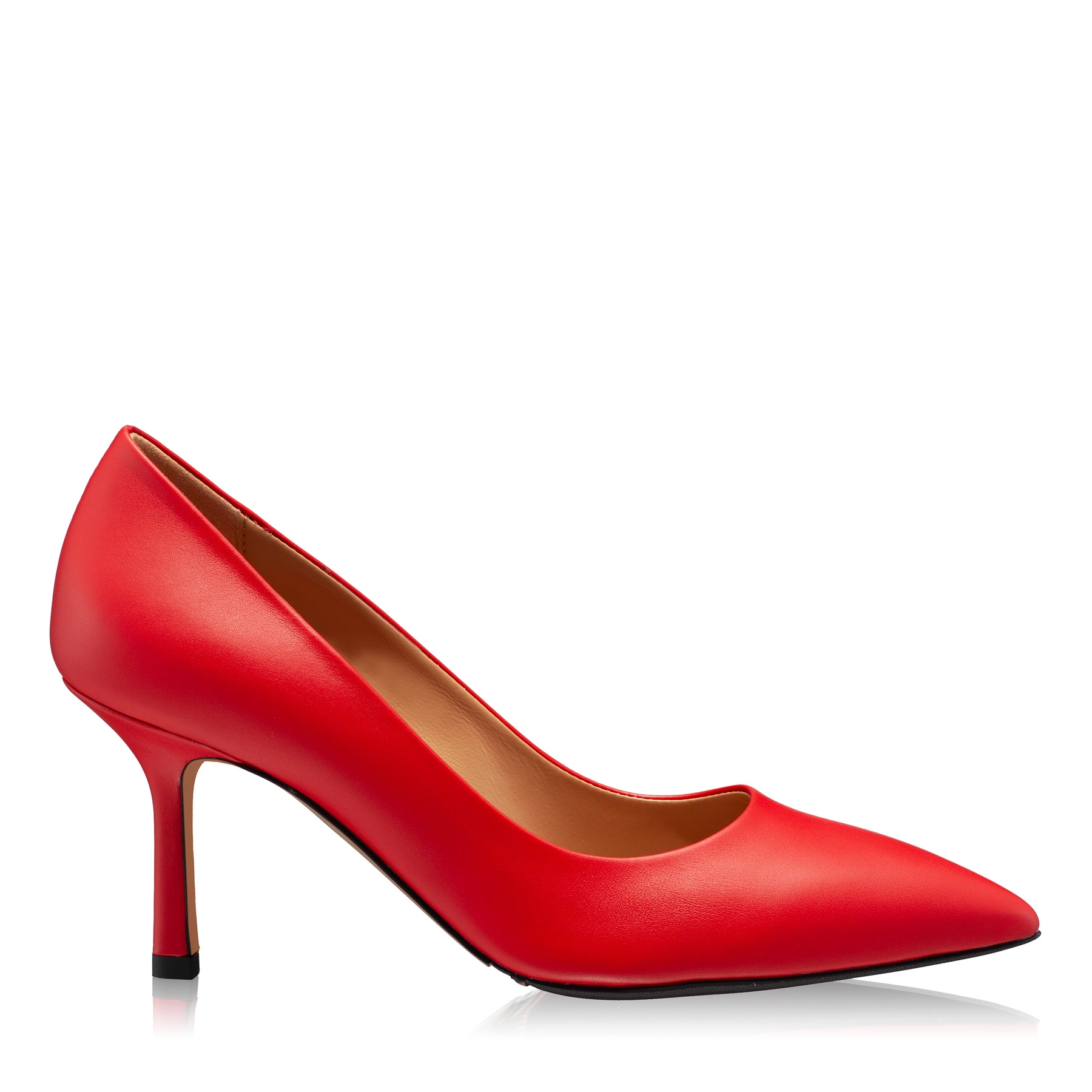 High-heel Pointed Toe Pumps 8026 Vitello Red