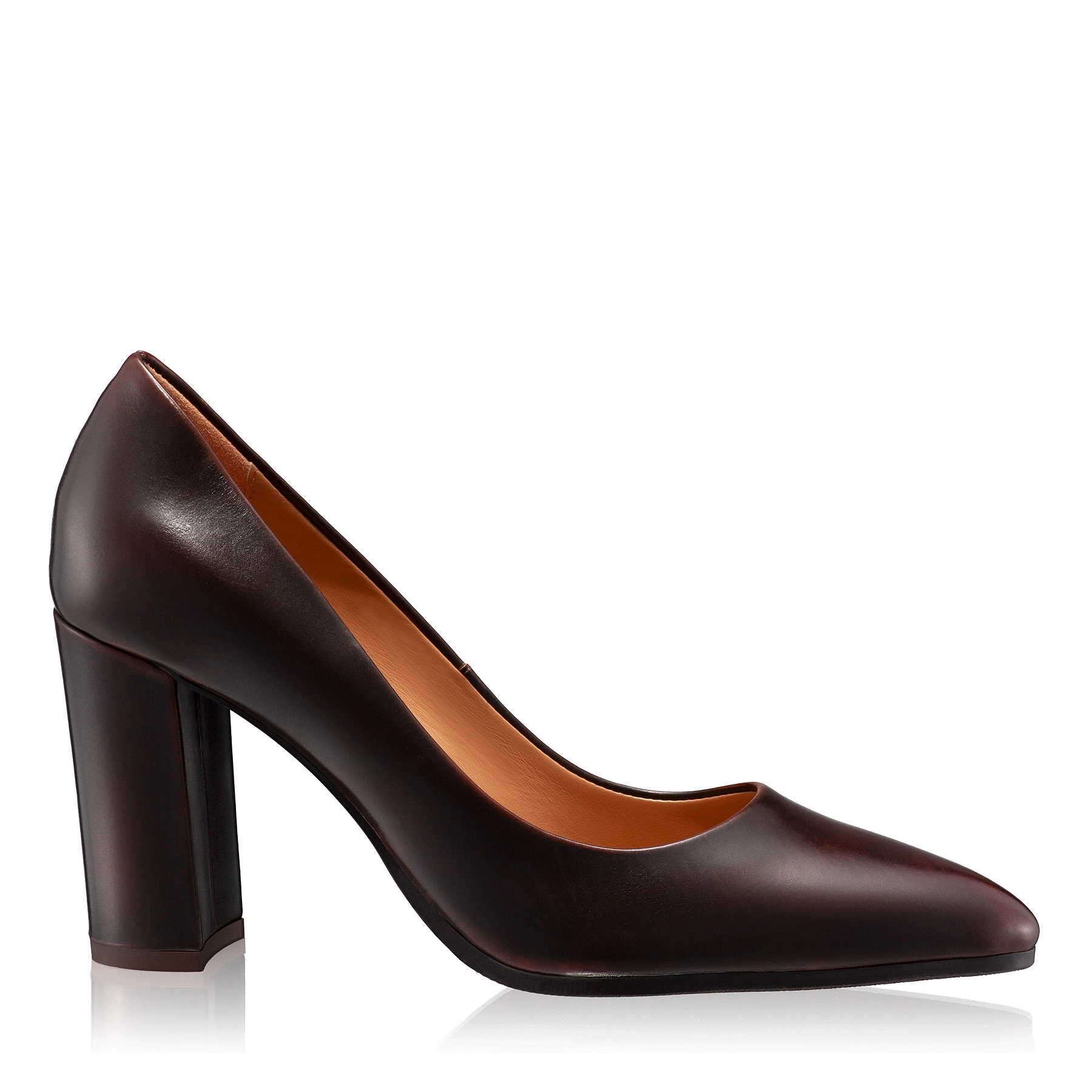 Women elegant shoes 8242 Vitello Brown