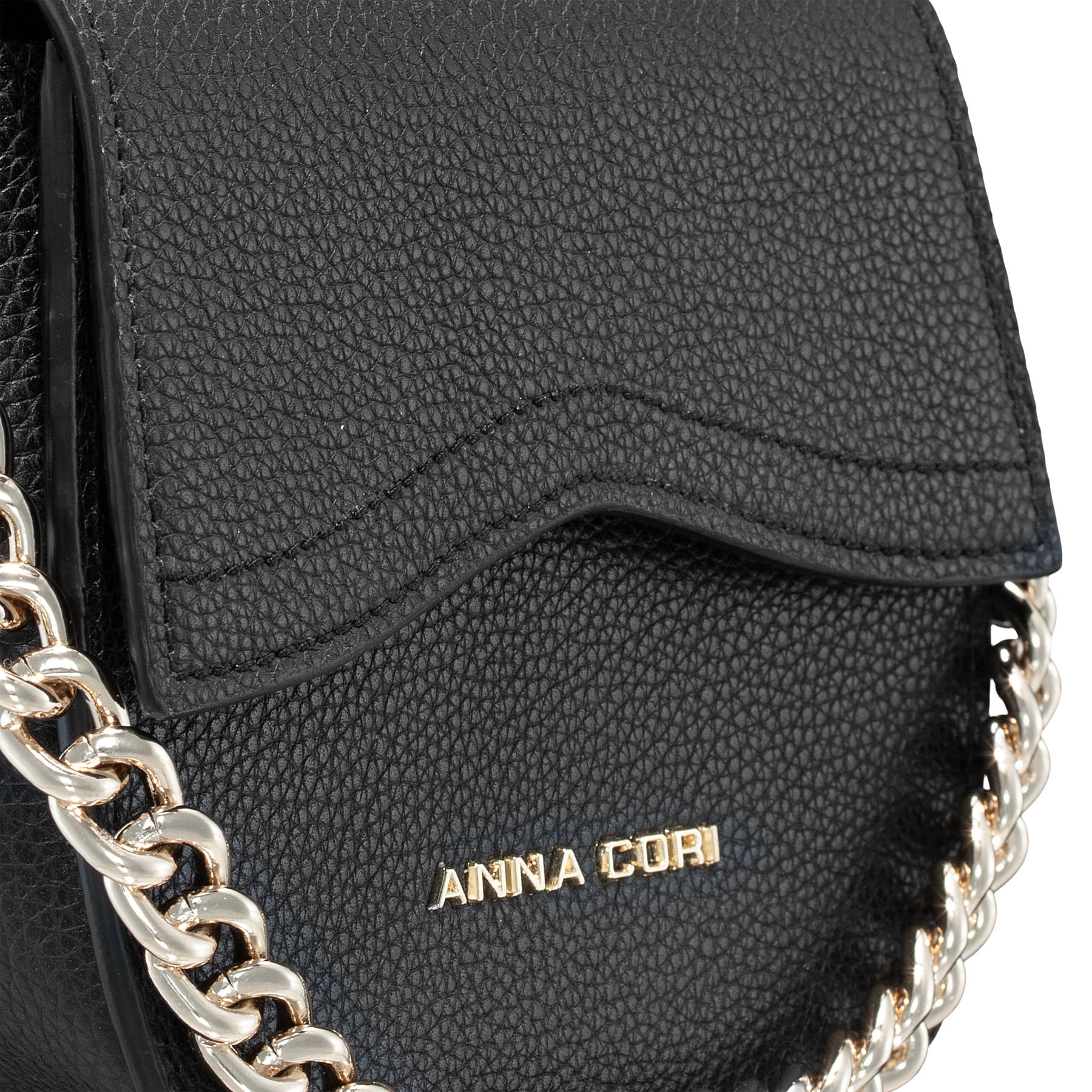Women Leather Shoulder Bag NEVADA BOTTALATO BLACK