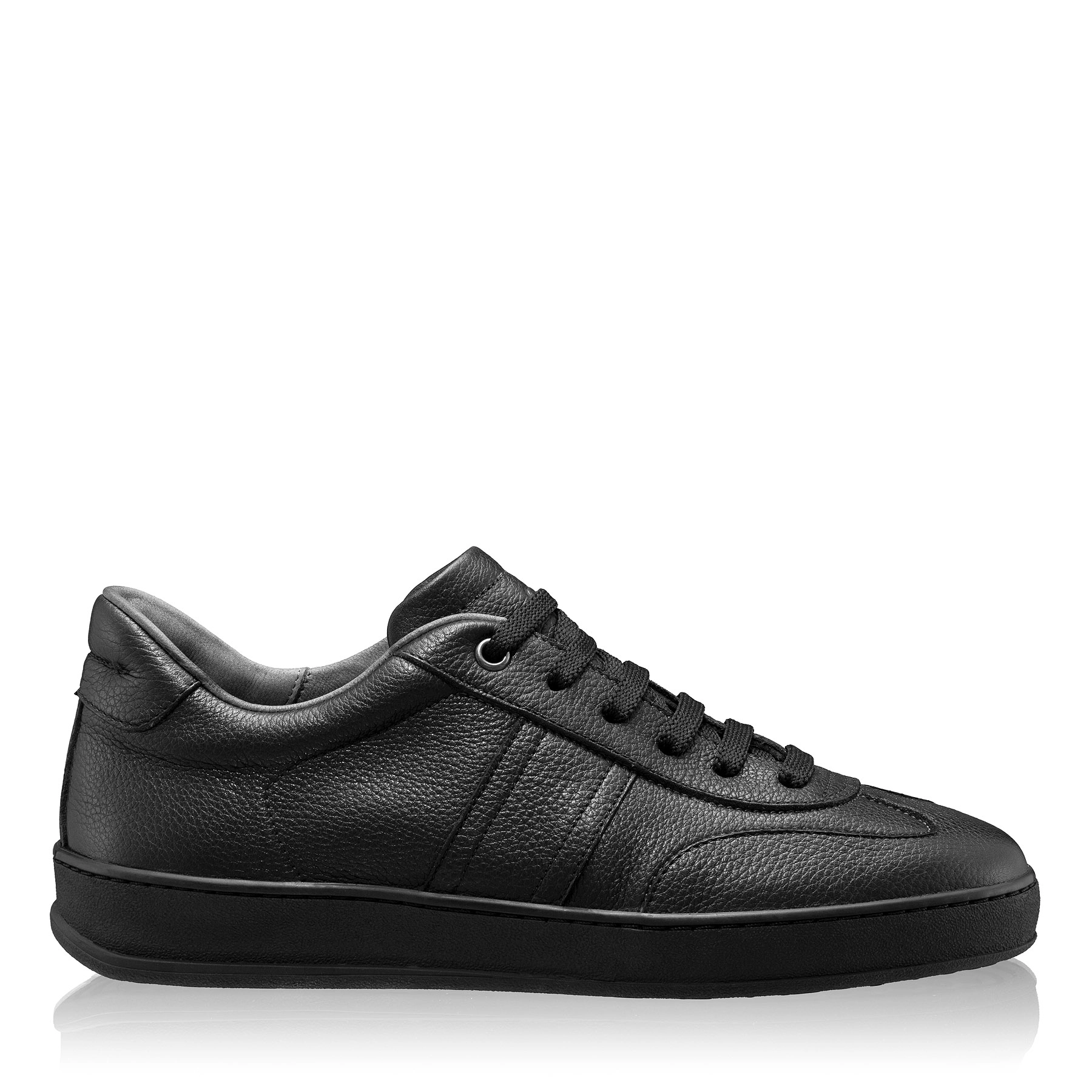 Women Leather Sport Shoes 8066 Bottalato Black