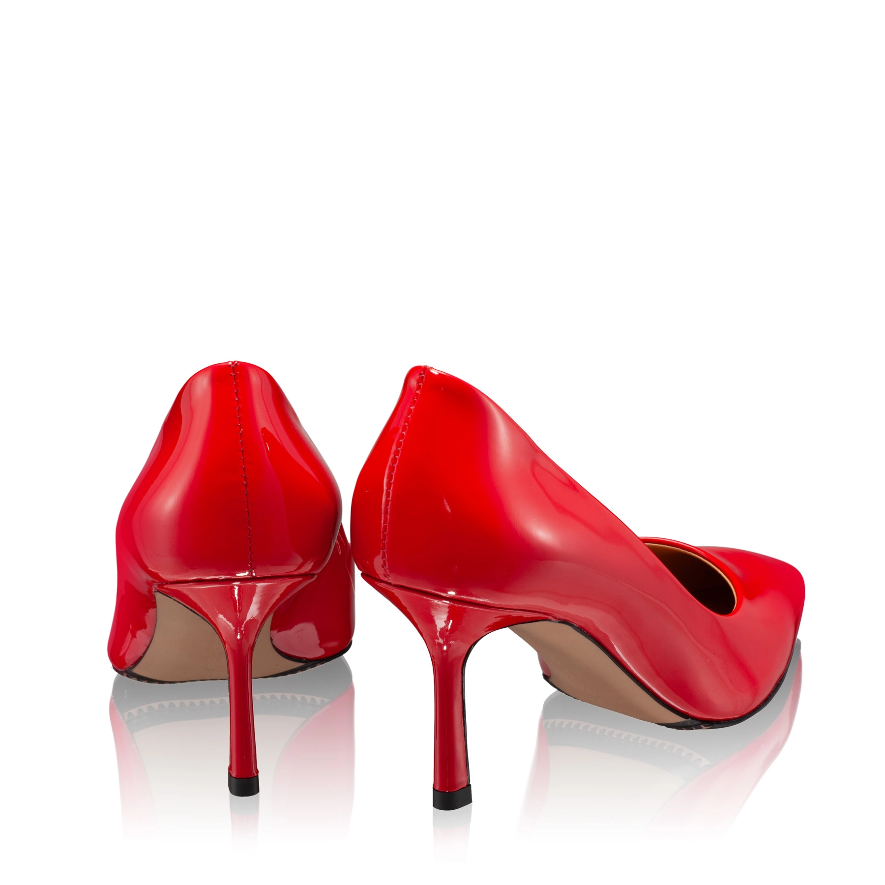 High-heel Pointed Toe Pumps 8026 Lac Red