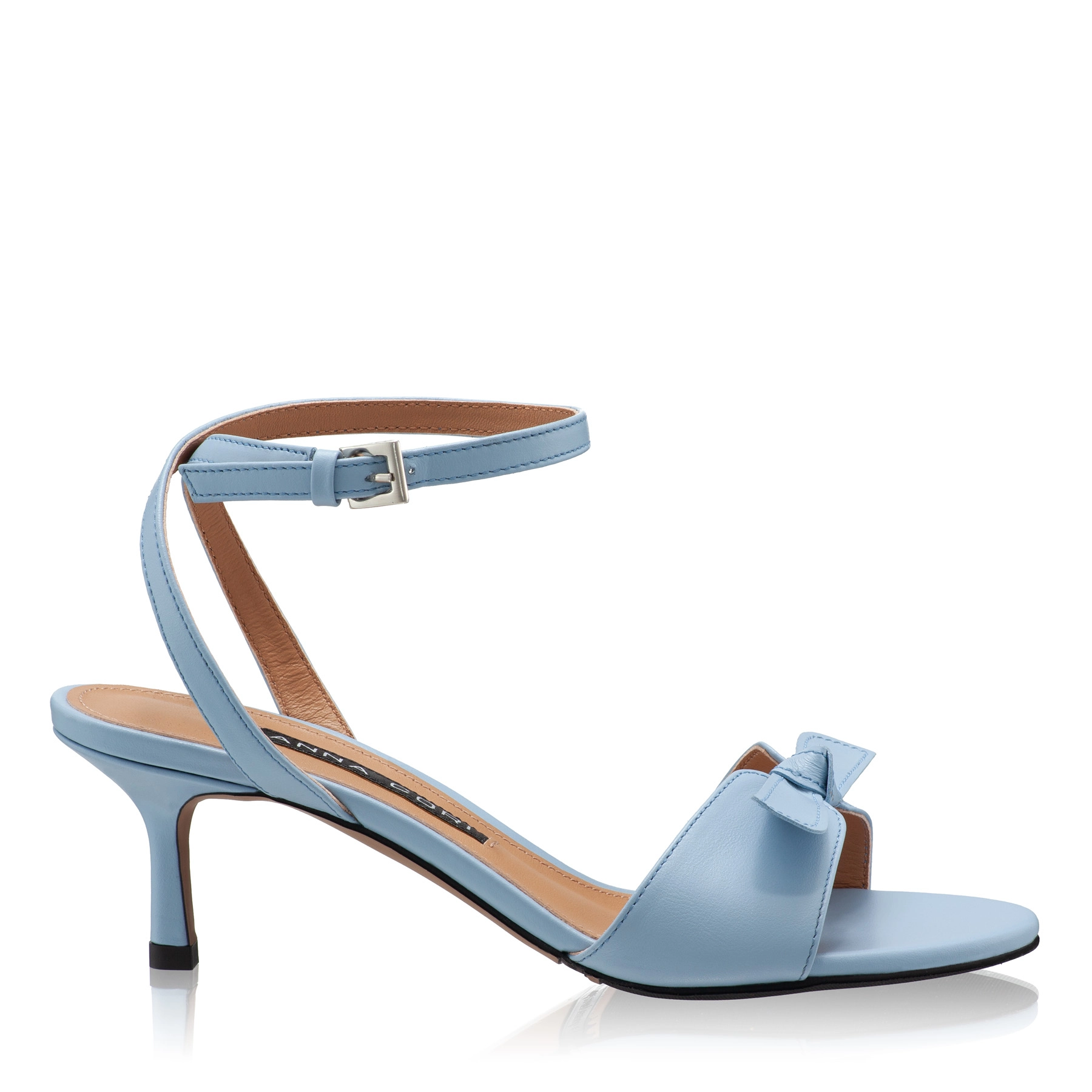Women Leather Sandals 8110 Vitello Azzurro