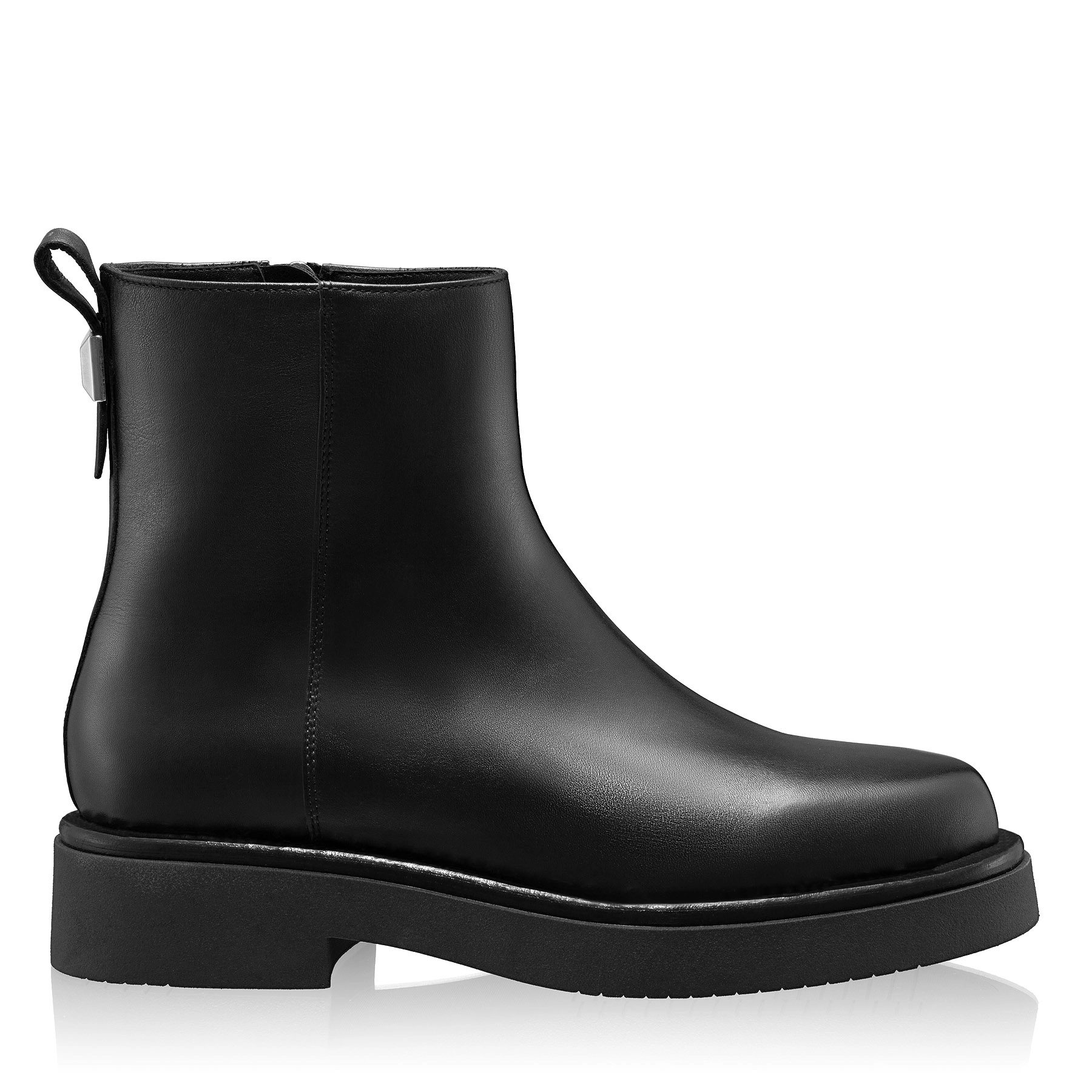 Women Leather Ankle-Boots 7883 Vitello Black