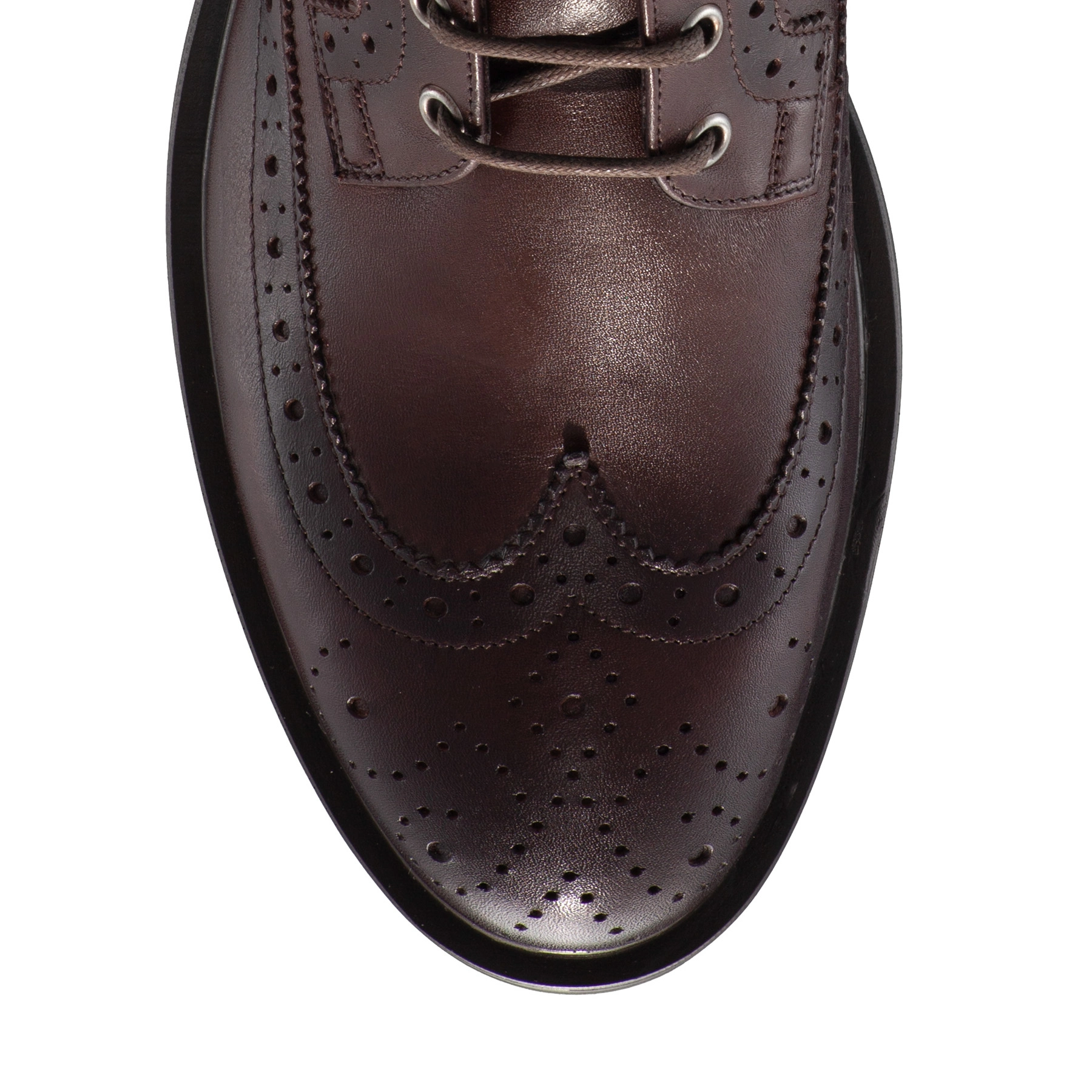 Men leather boots 6925 Vitello Coffee