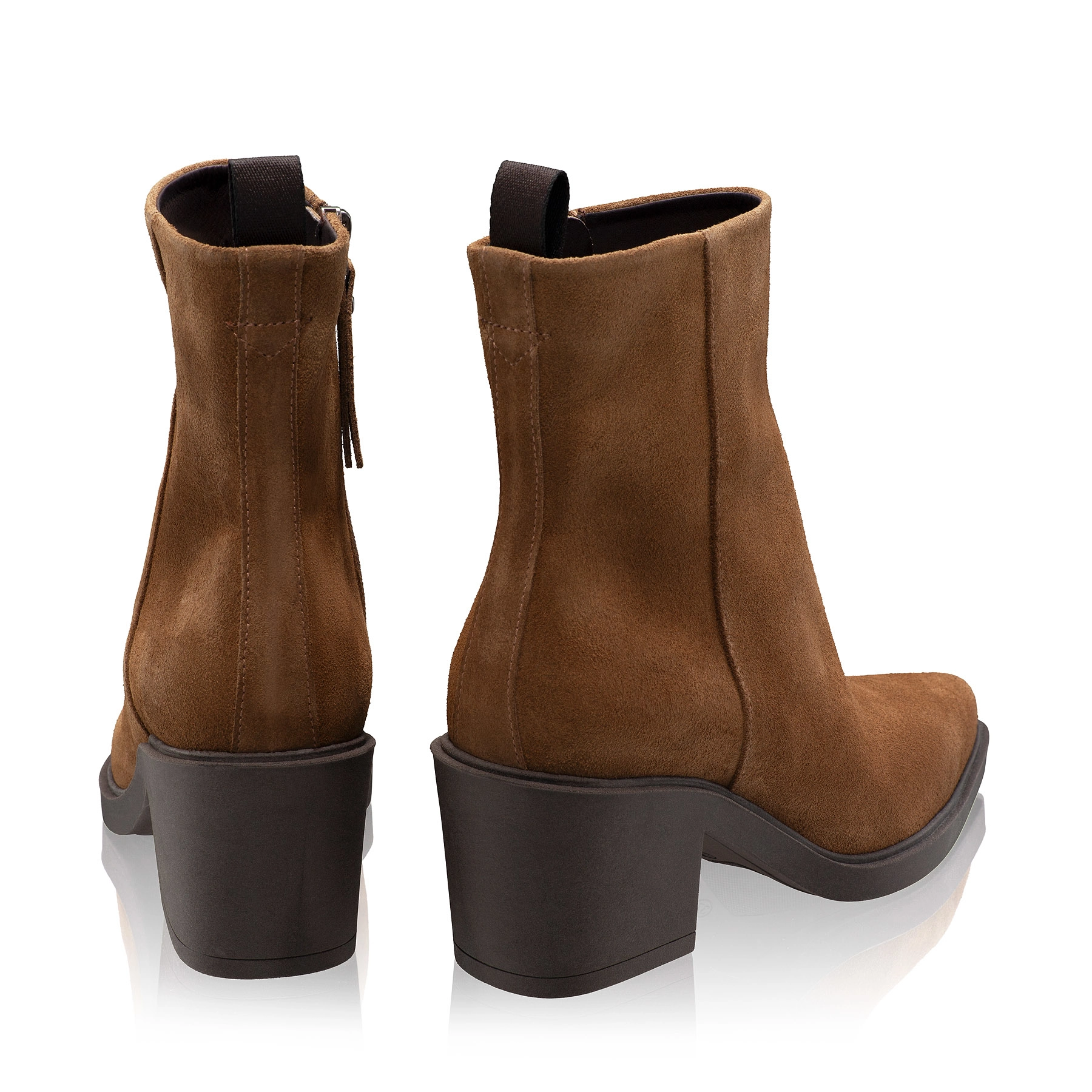 Women Suede Ankle-Boots 7806 Crosta Noce