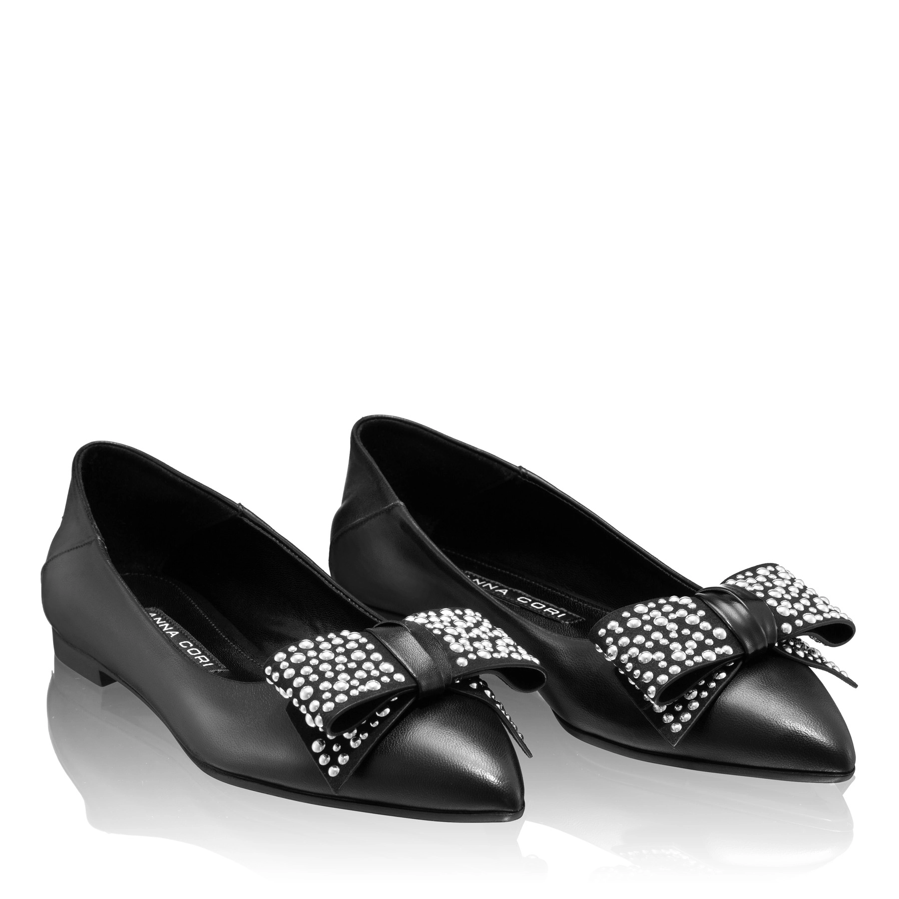 Ballerina Flats 8101 Vitello Black