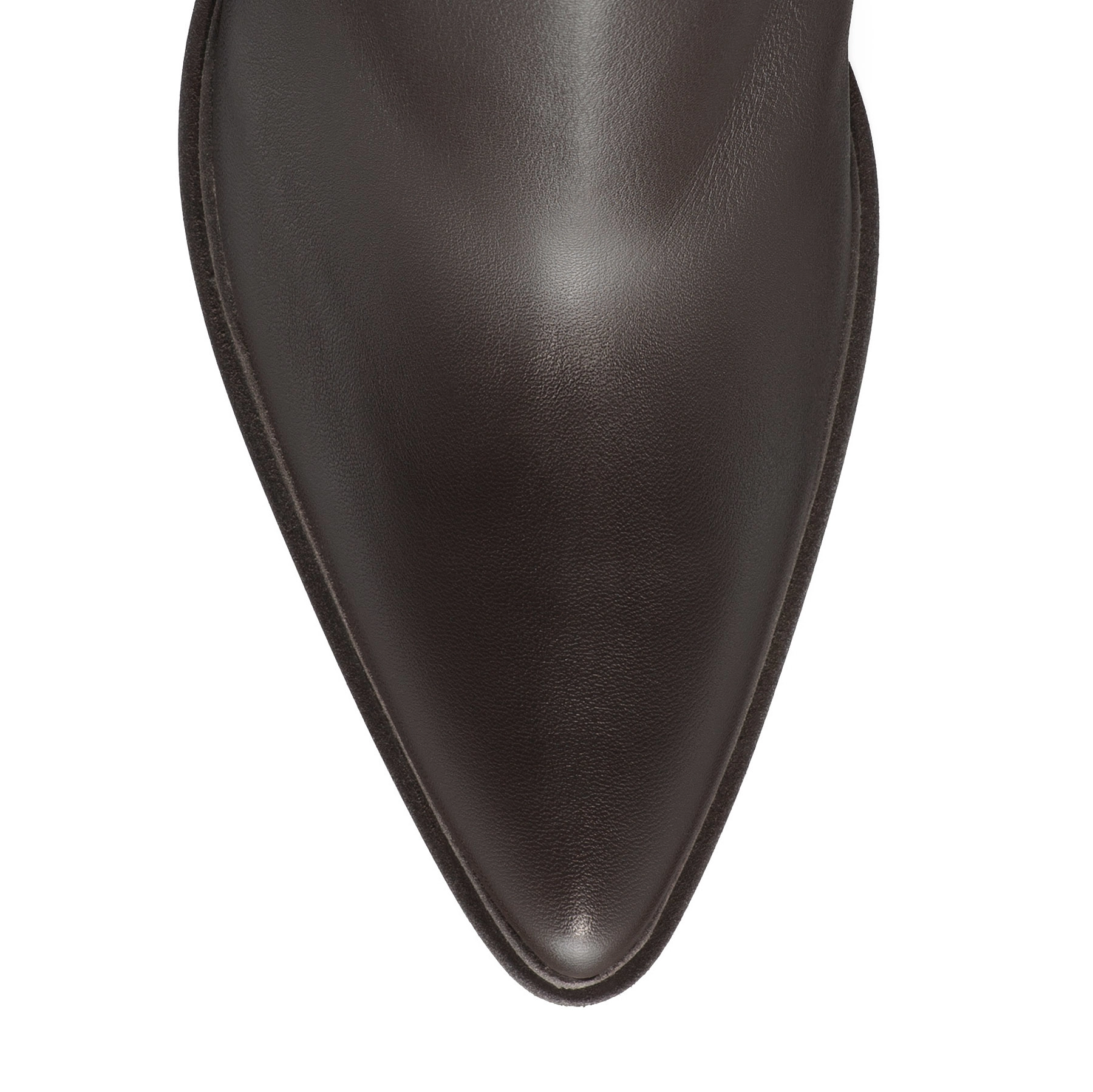 Women Leather Boots 7908 Vitello Brown