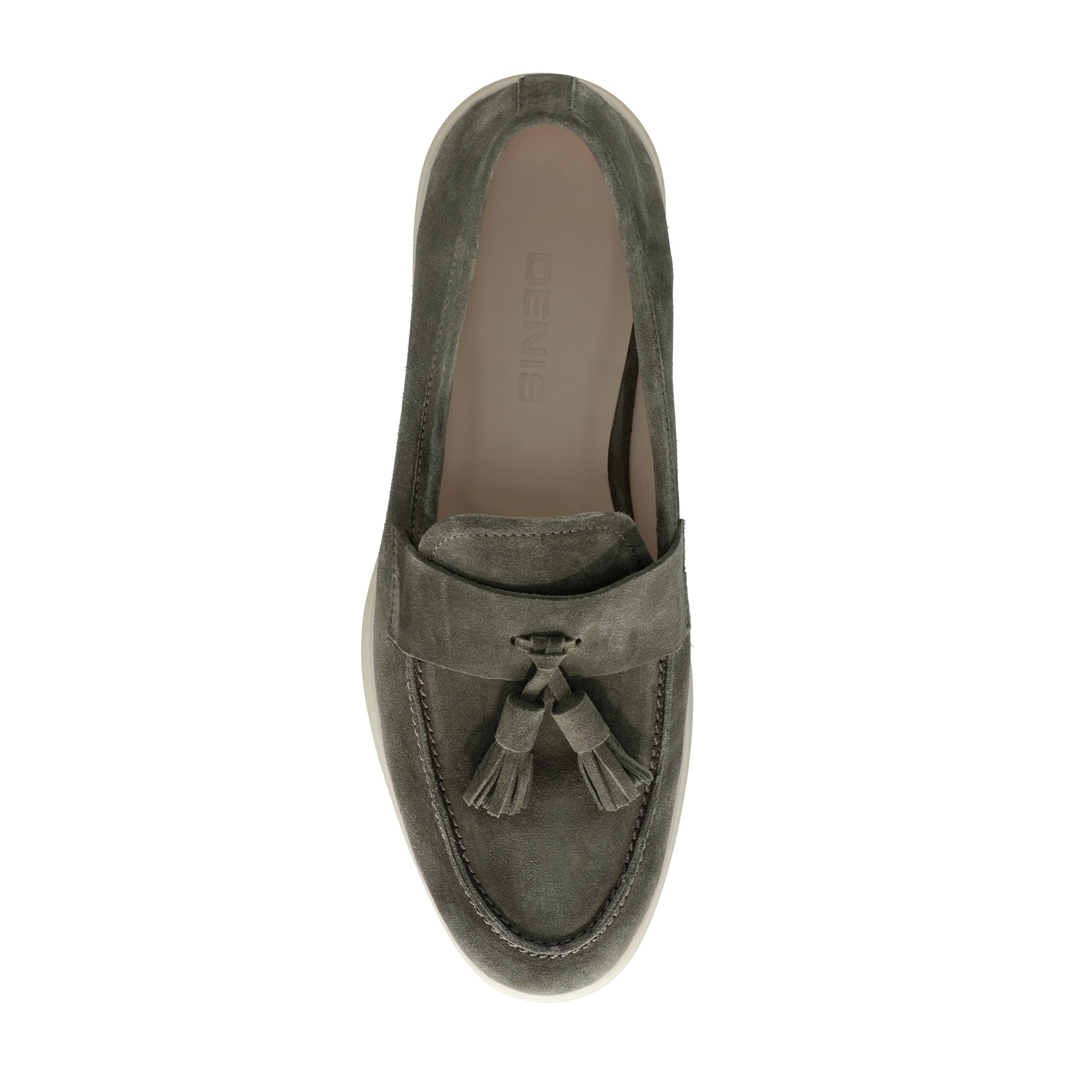 Men Suede Leather Loafers 7628 Crosta Militare