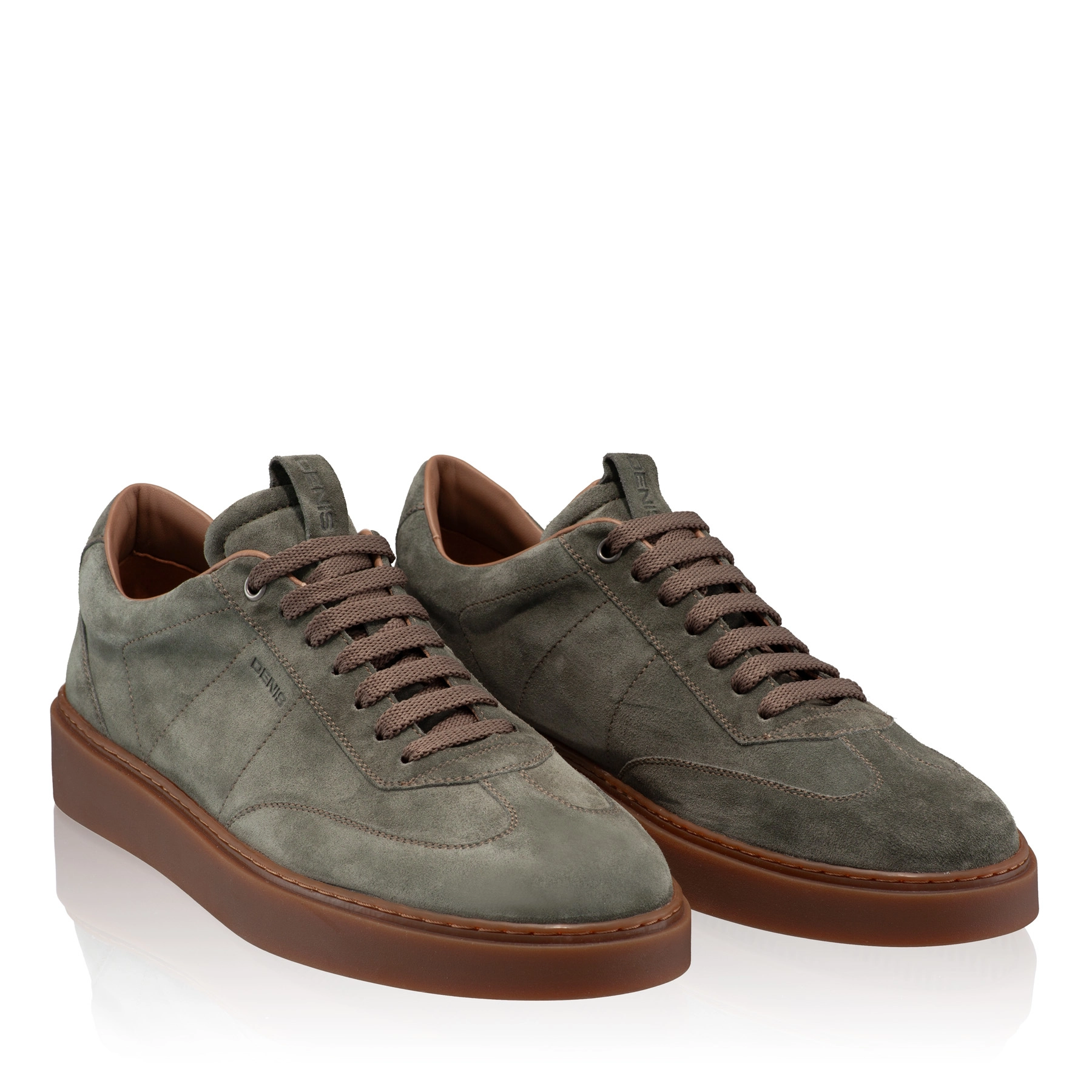 Men Suede Leather Sport Shoes 7610 Crosta Militare