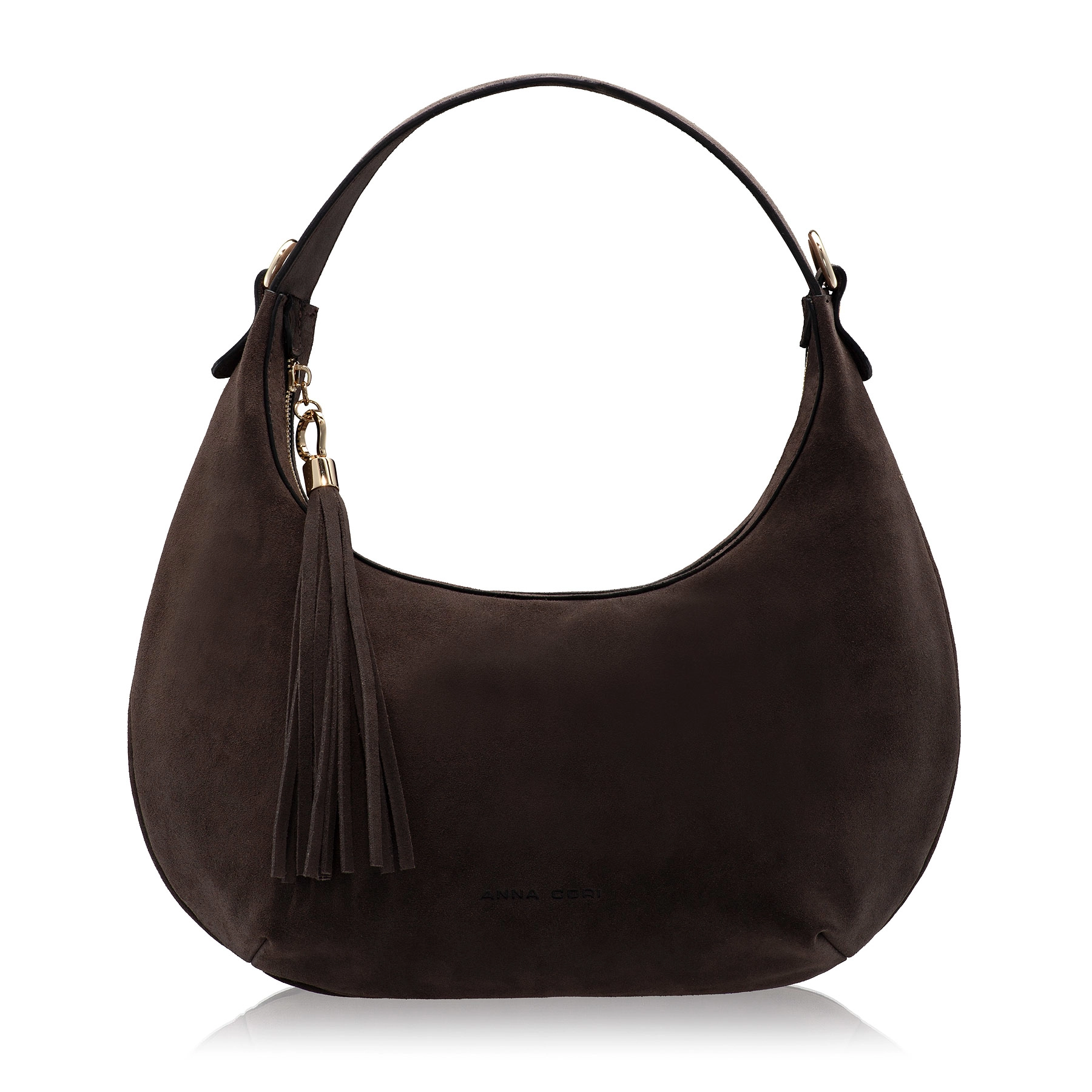 Women Leather Hand Bag NORY 01 CROSTA ANTRACITE