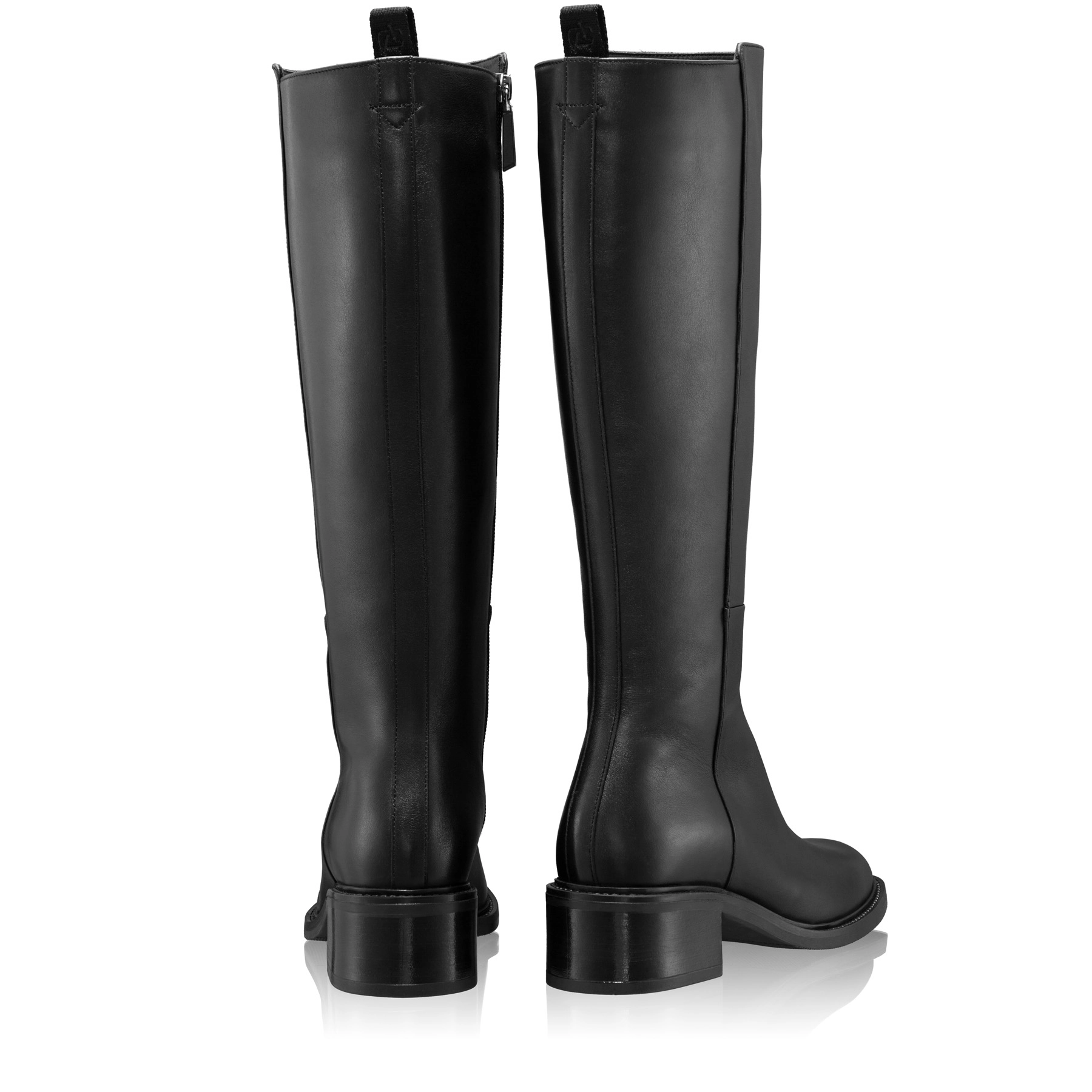 Women Leather Boots 7910 Vitello Black