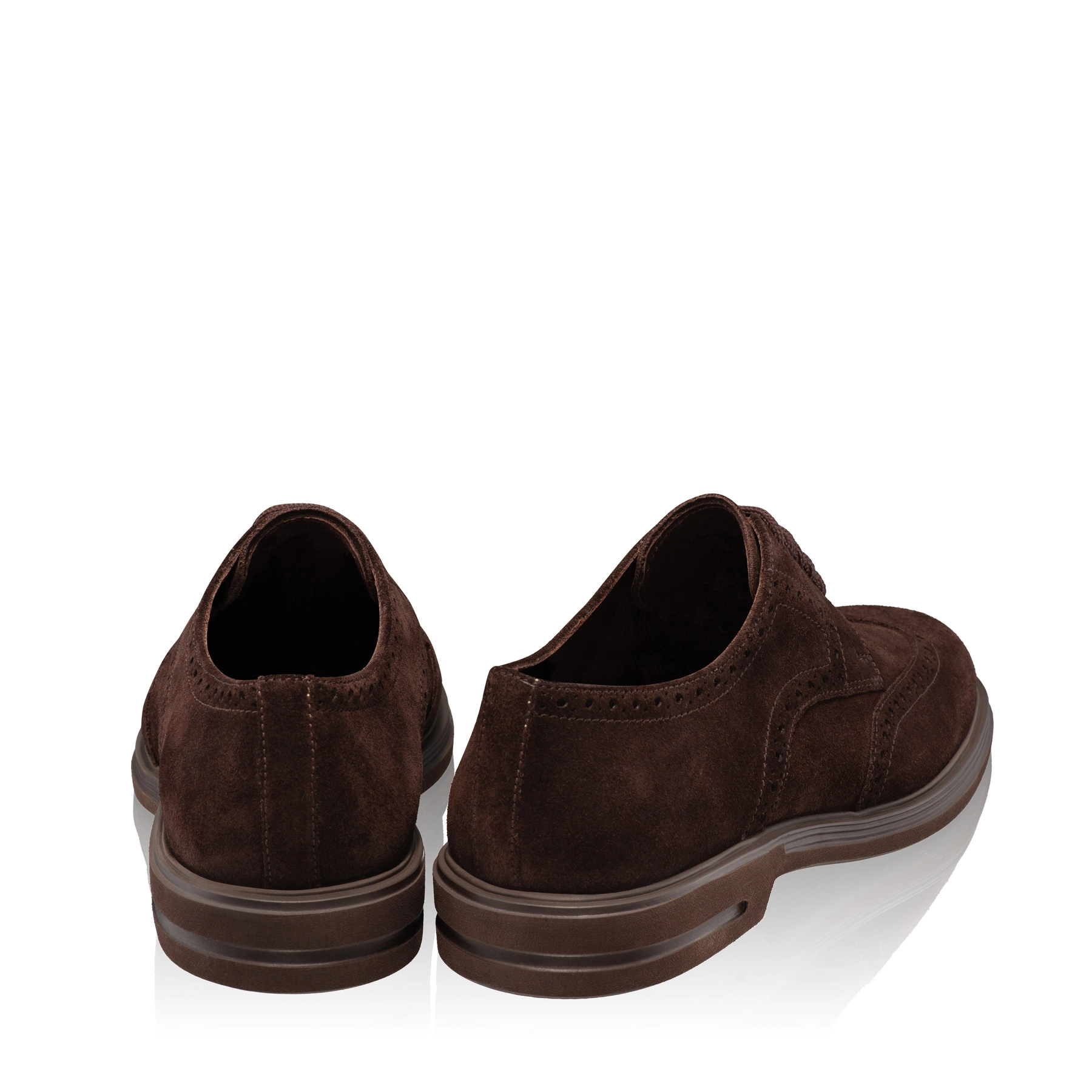 Men Suede Leather Loafers 7664 Crosta T. Moro