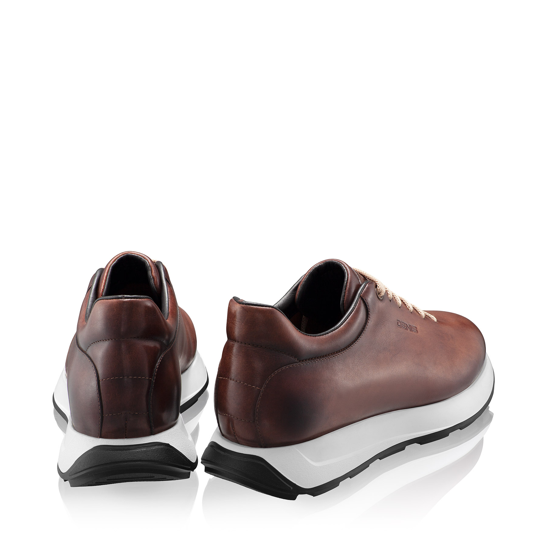 Men Leather Sport Shoes 7718 Vitello T.Moro