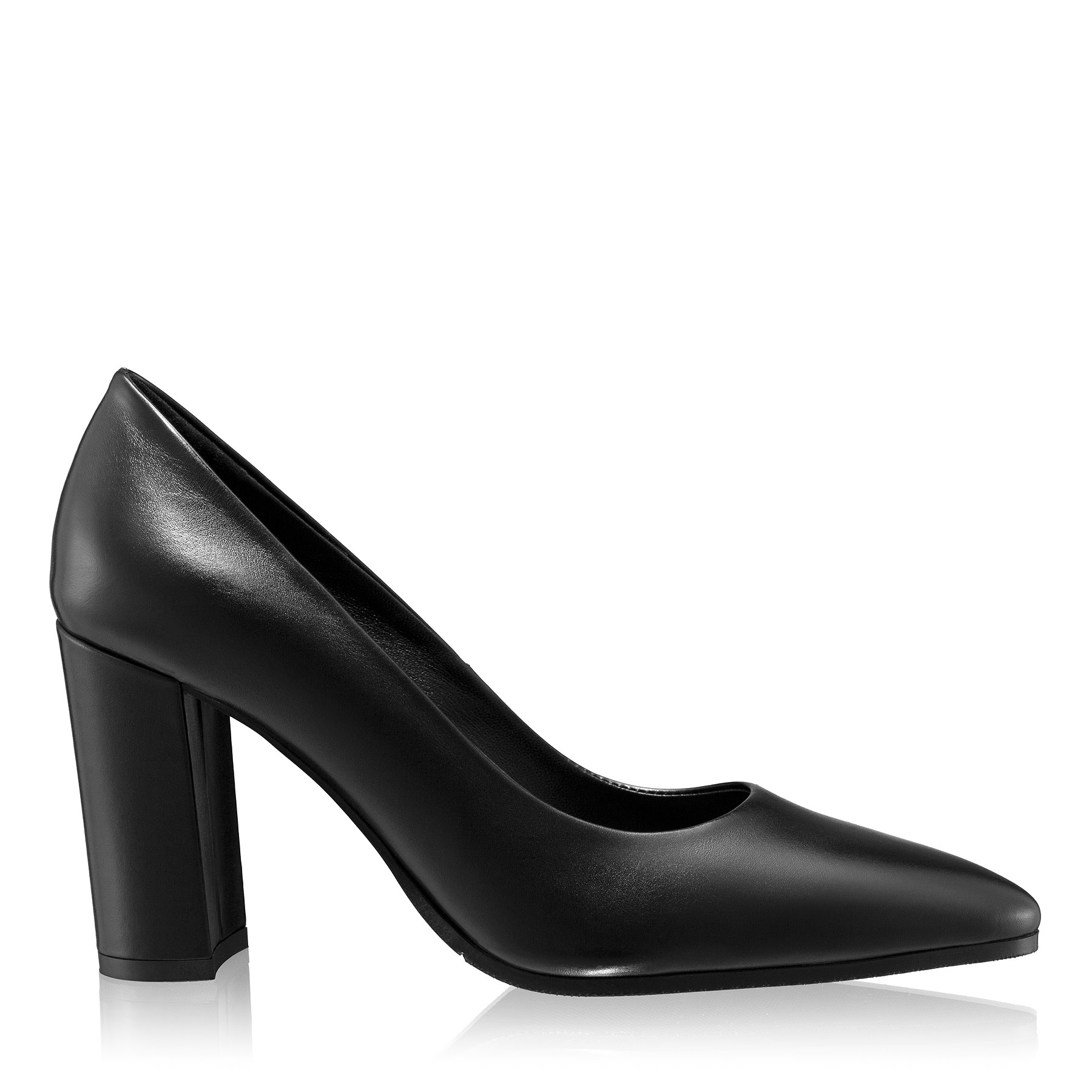 Women elegant shoes 8242 Vitello Black