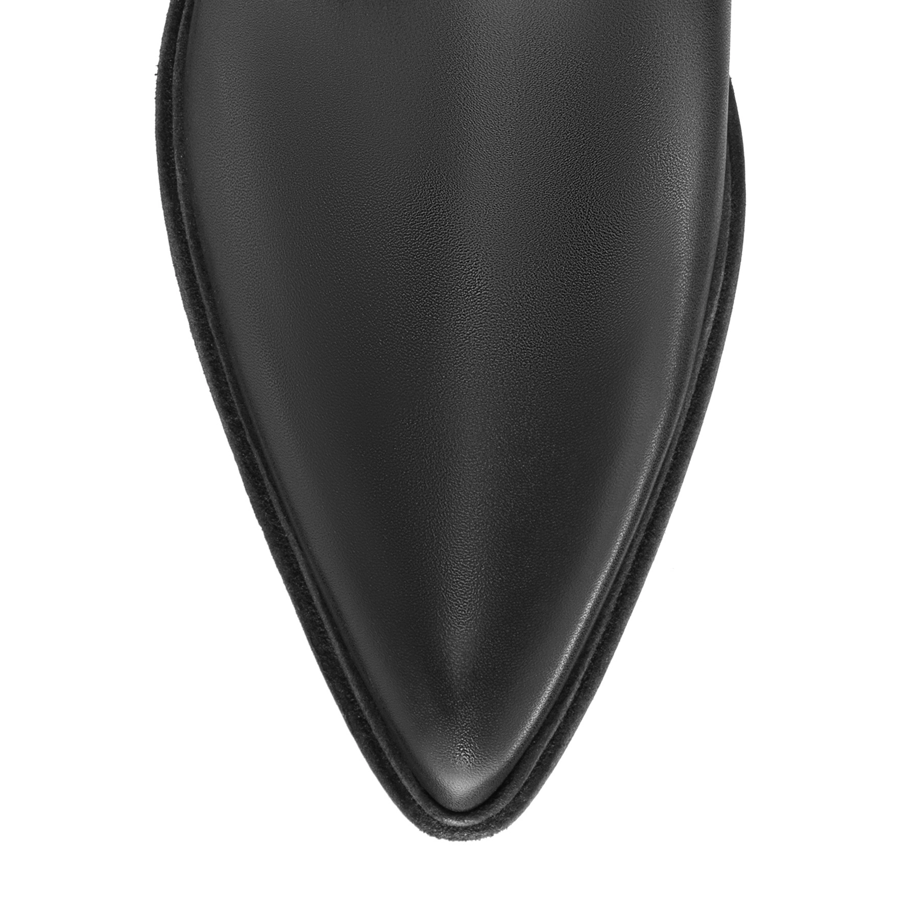 Women Leather Boots 7908 Vitello Black