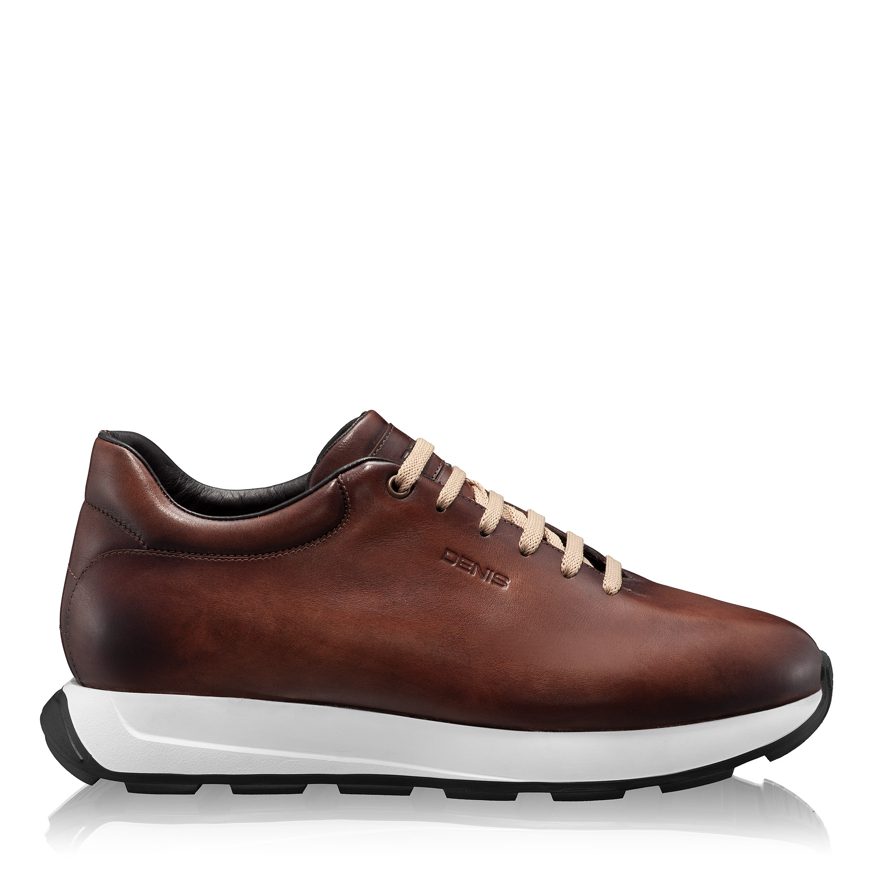 Men Leather Sport Shoes 7718 Vitello T.Moro