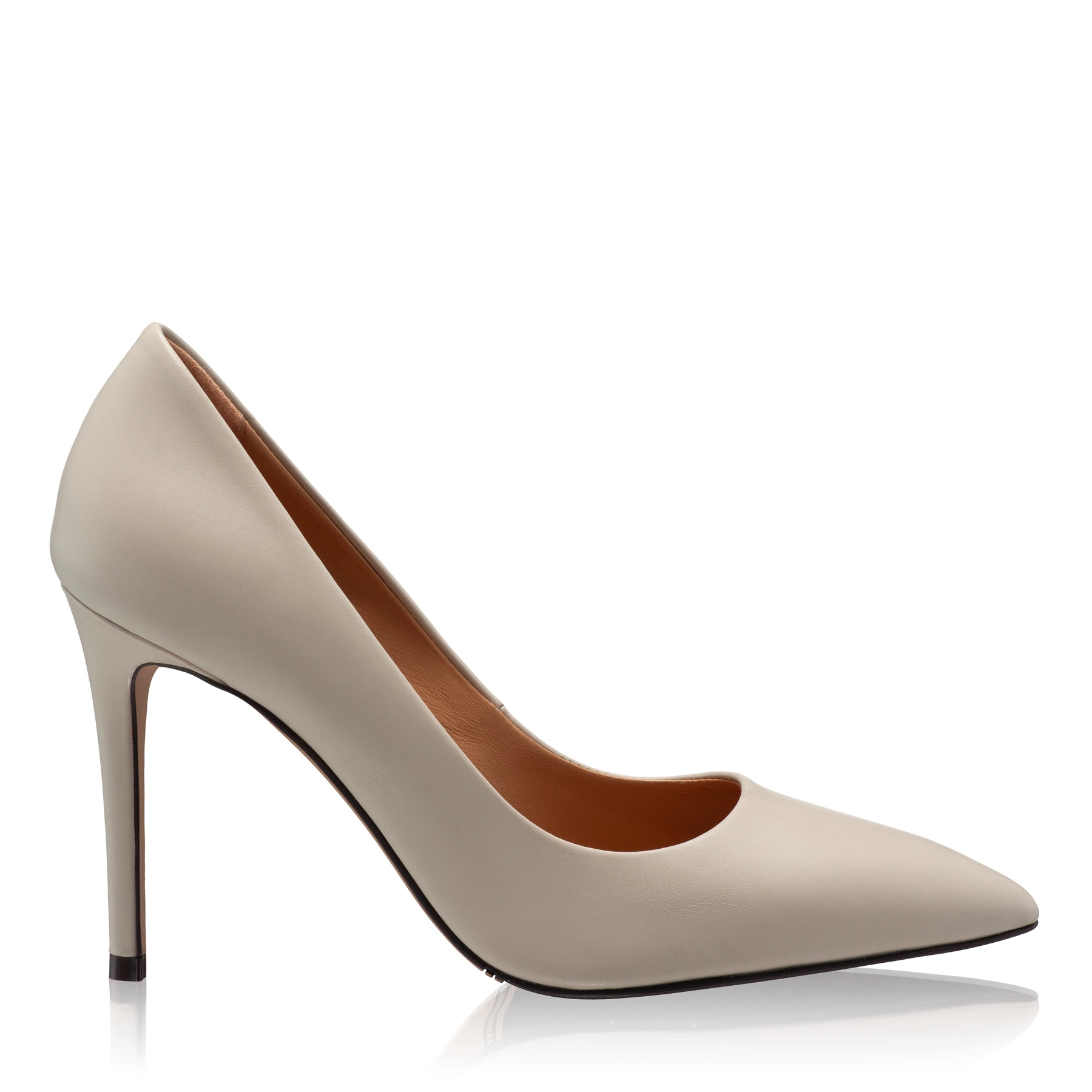 Mid-heel Pointed Toe Pumps 7868 Vitello Corda