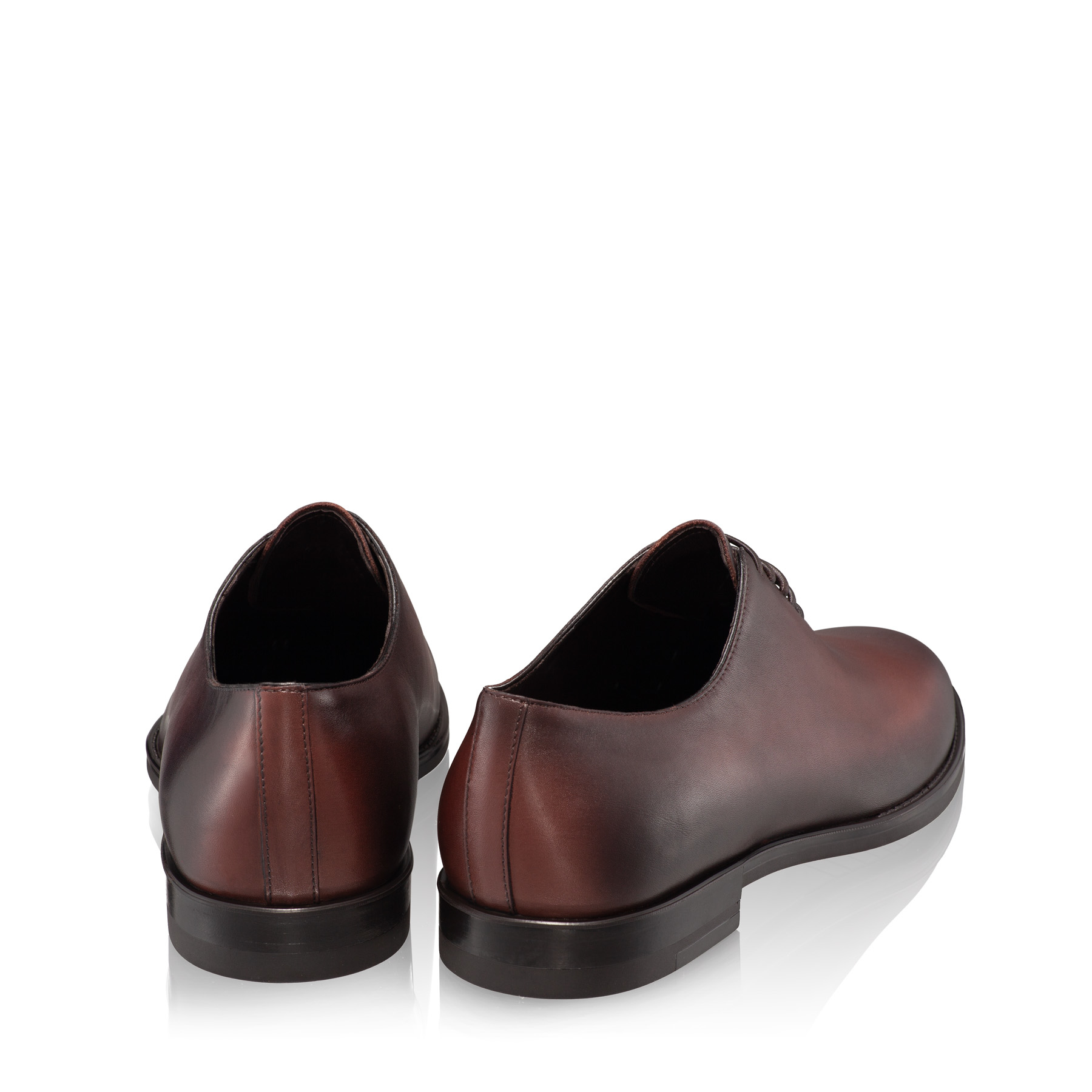 Classic Men Leather Shoes  7348 Vitello Brown