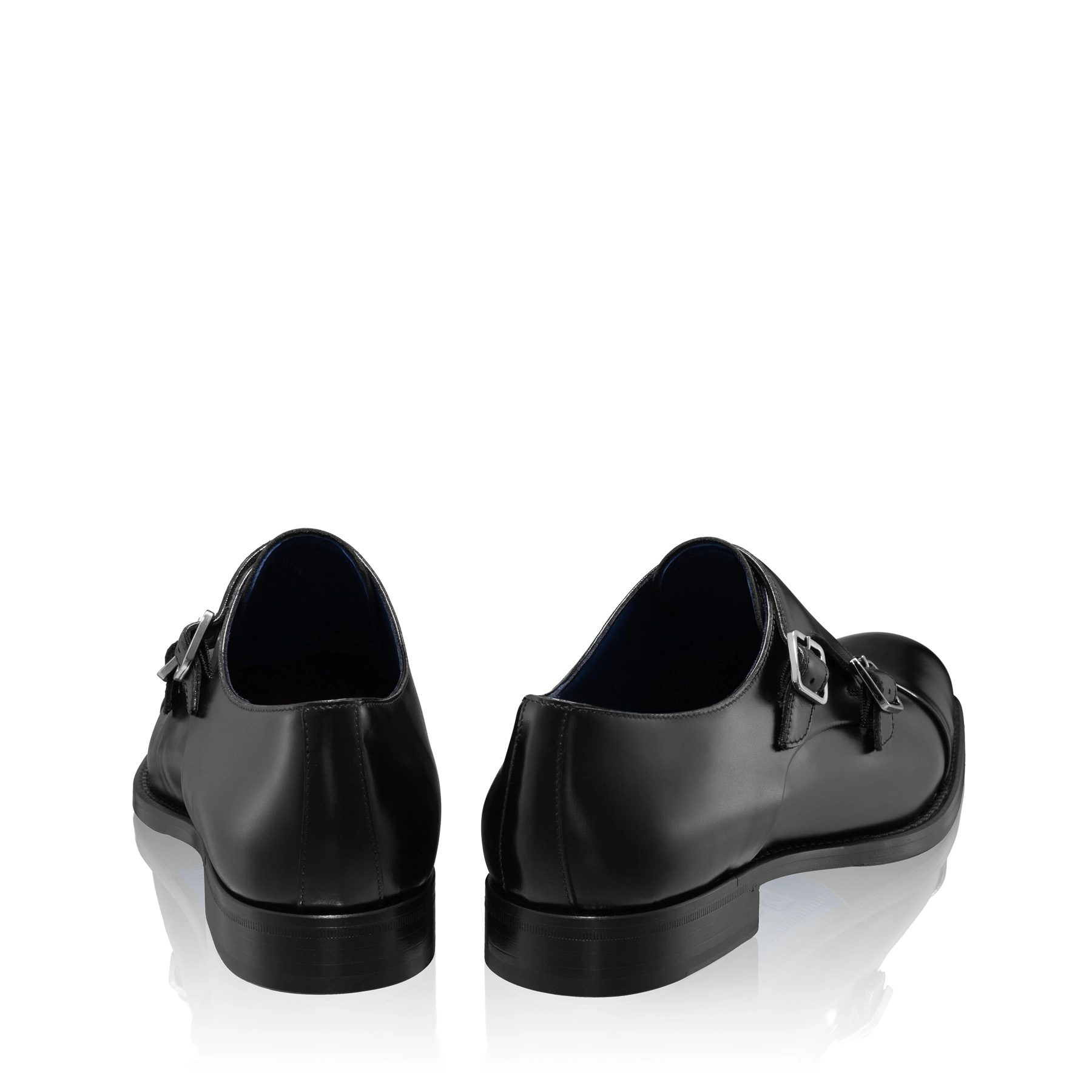 Men Handmade Elegant Shoes 7733 Vitello Black