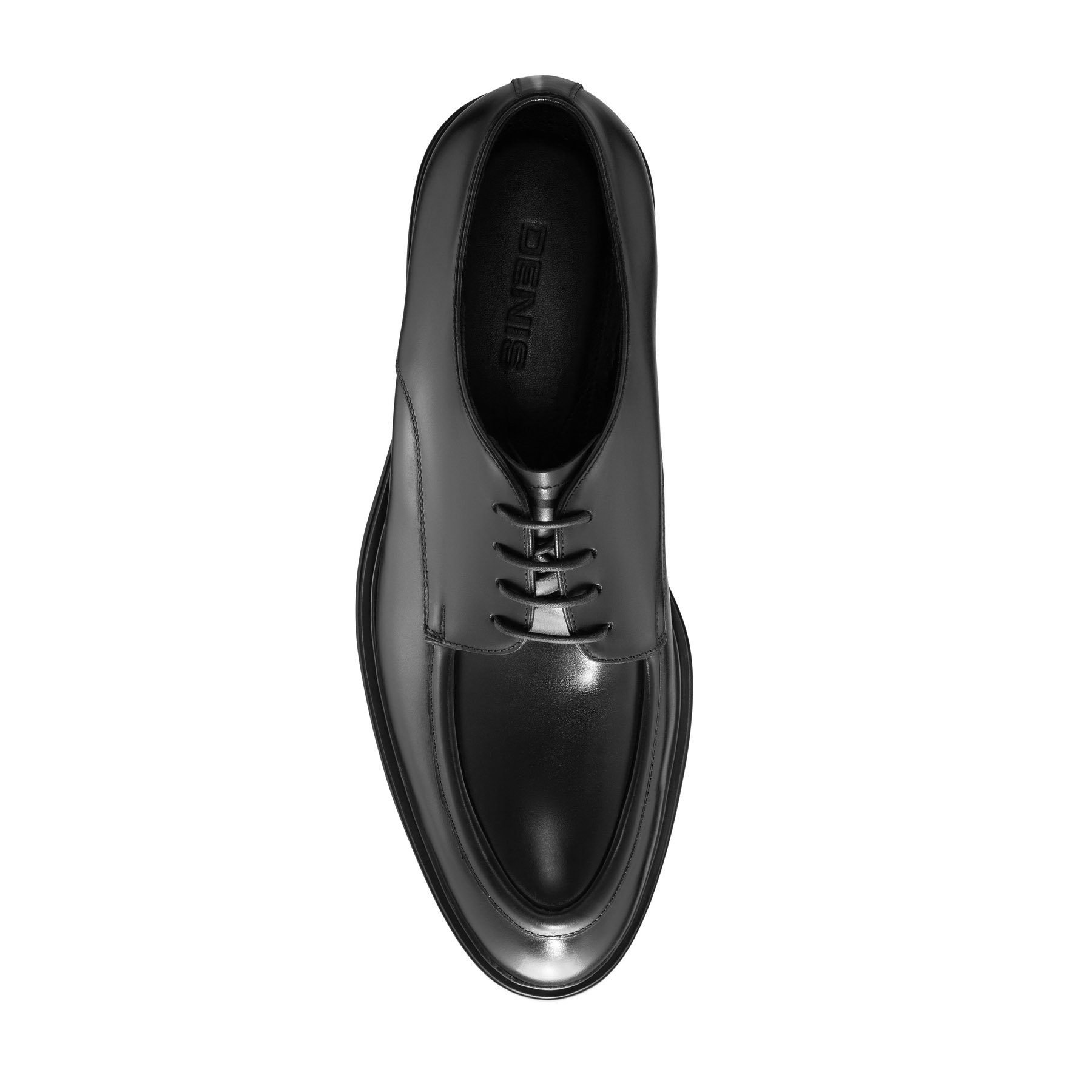 Men Genuine Leather Casual Shoes 7761 Vitello Black