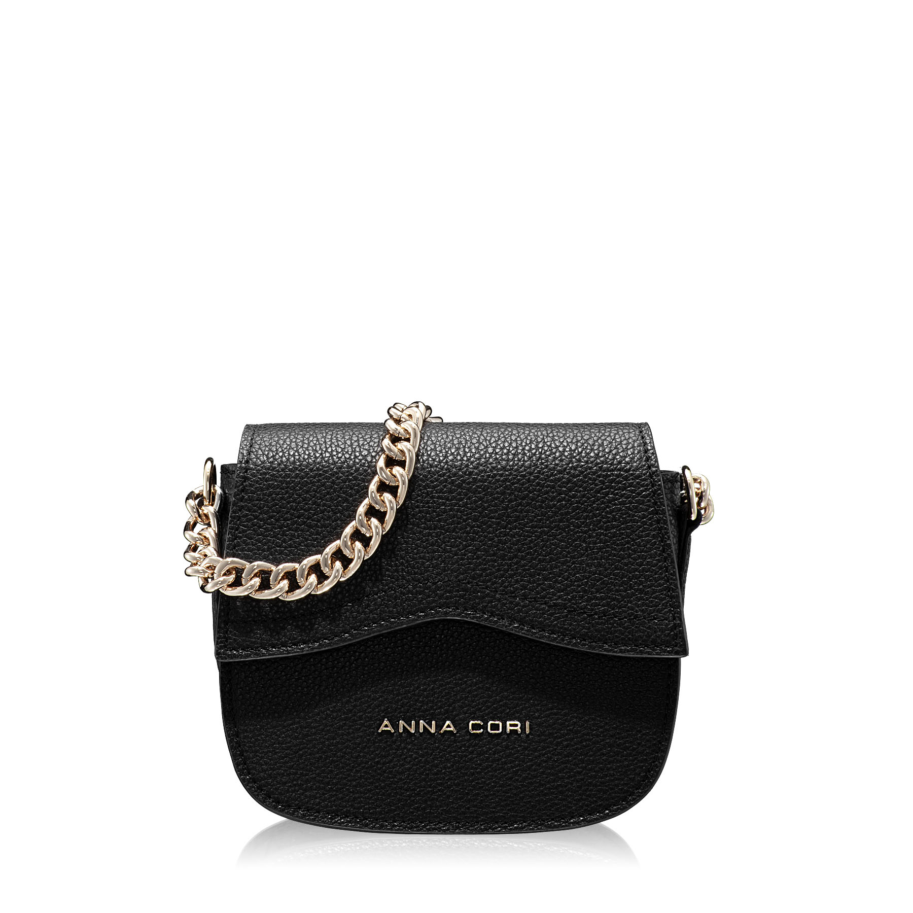 Women Leather Shoulder Bag NEVADA BOTTALATO BLACK