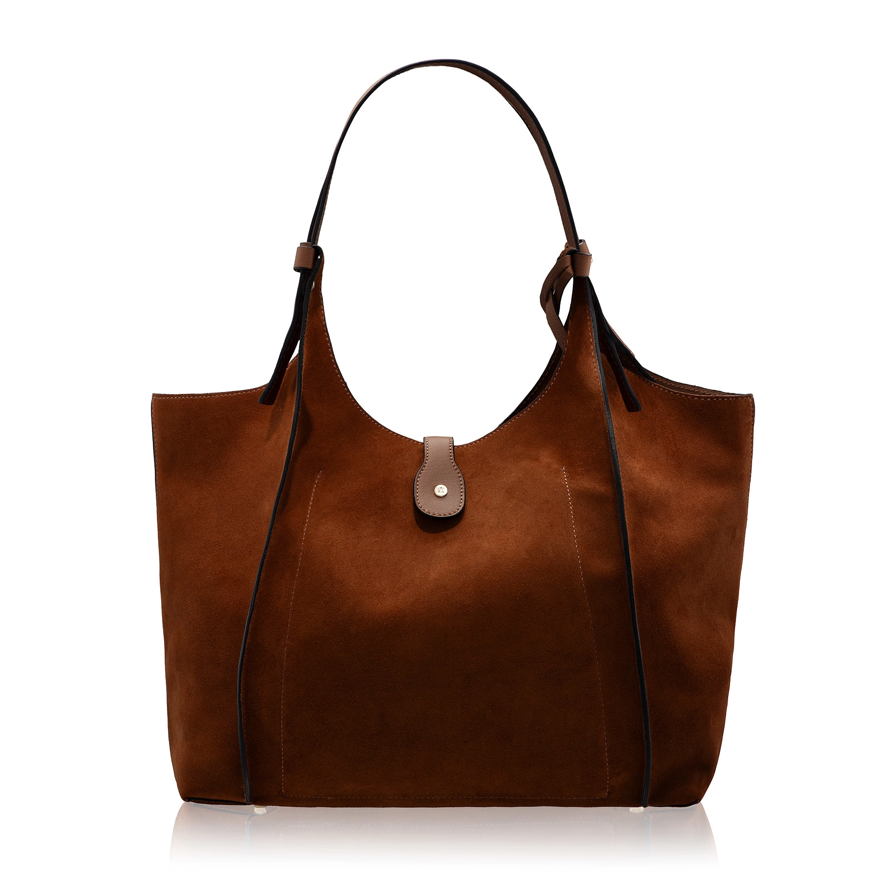 Women Leather Handbag BLUMA 03 CROSTA CUOIO