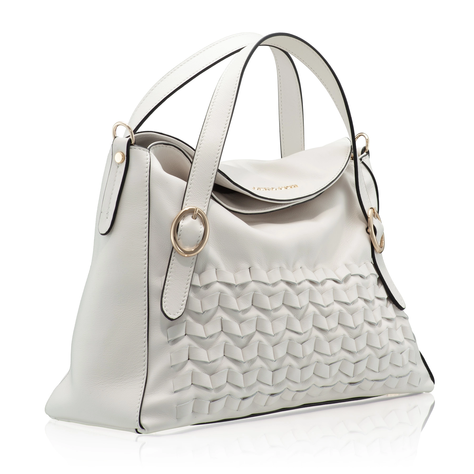 HANDBAG WOMAN FANIA 01 VITELLO PANNA