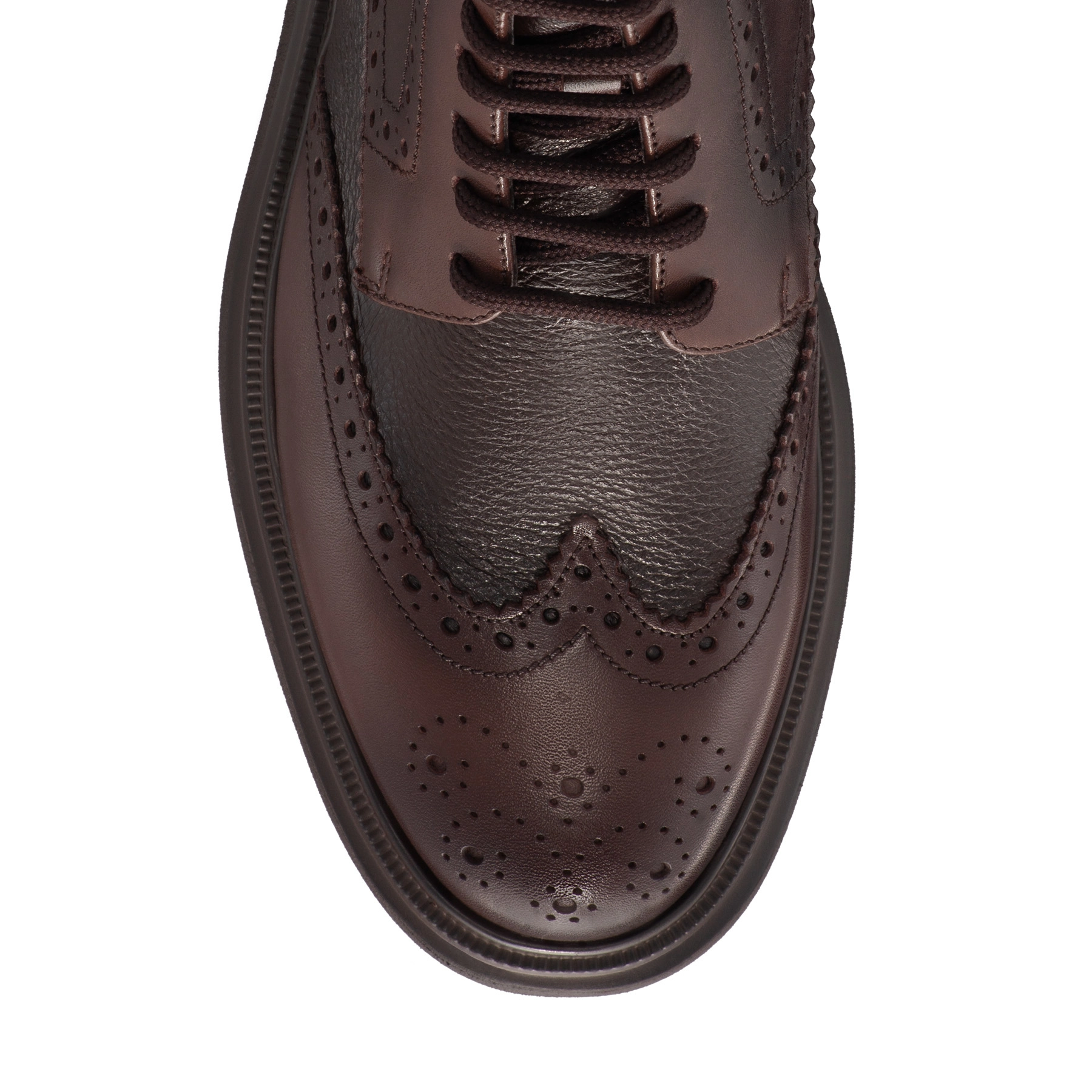 Men leather boots 7679 Vitello T.Moro