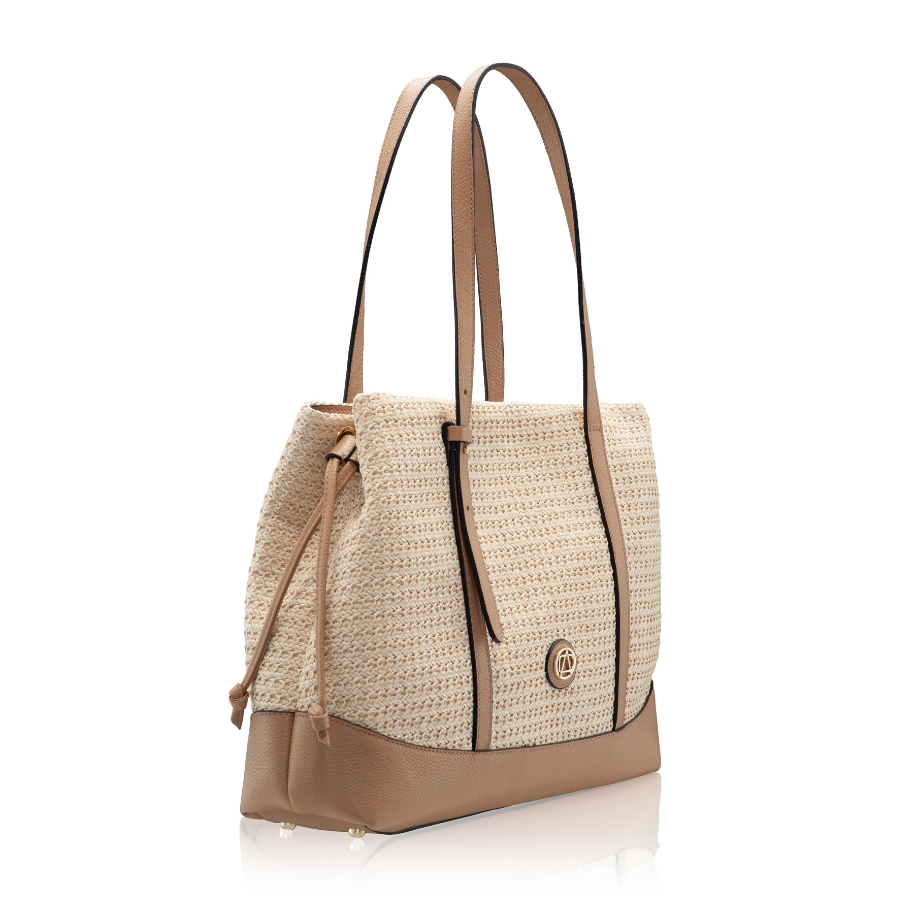 HARA 03 BOTT CAPP+RAFIA BEIGE