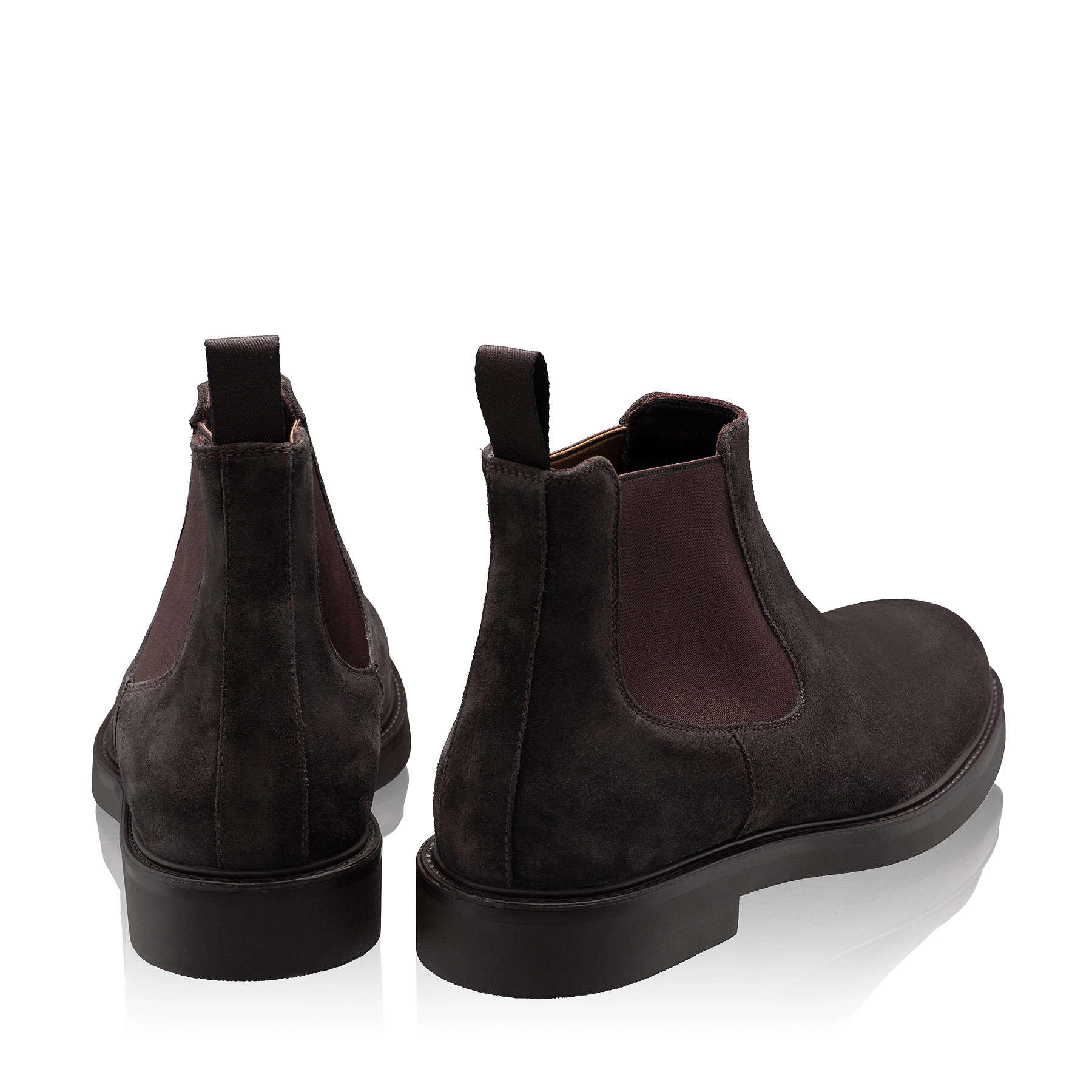 Men Leather Casual Boots  7691 Crosta Brown
