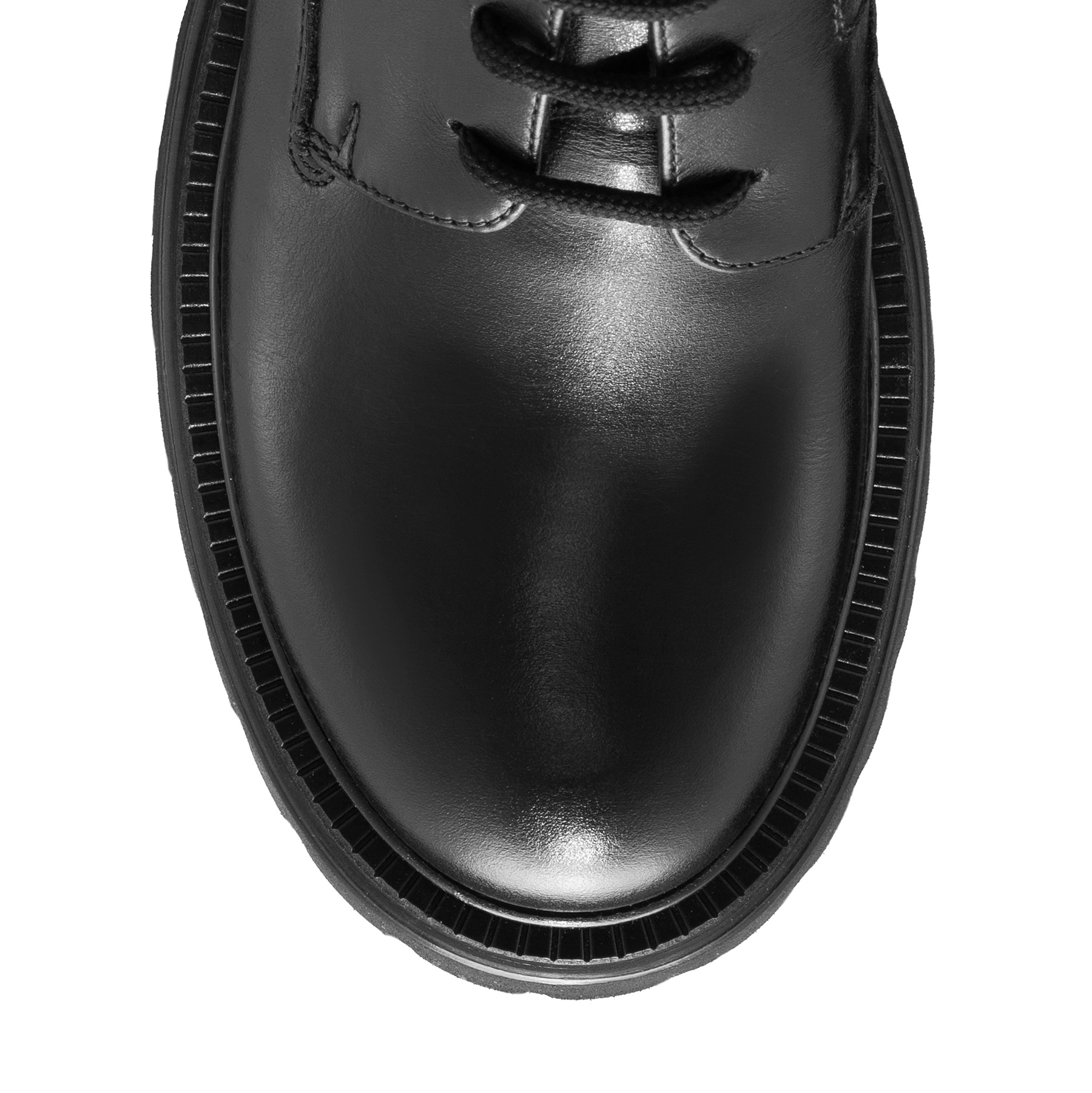 Women Leather Boots 7932 Vitello Black