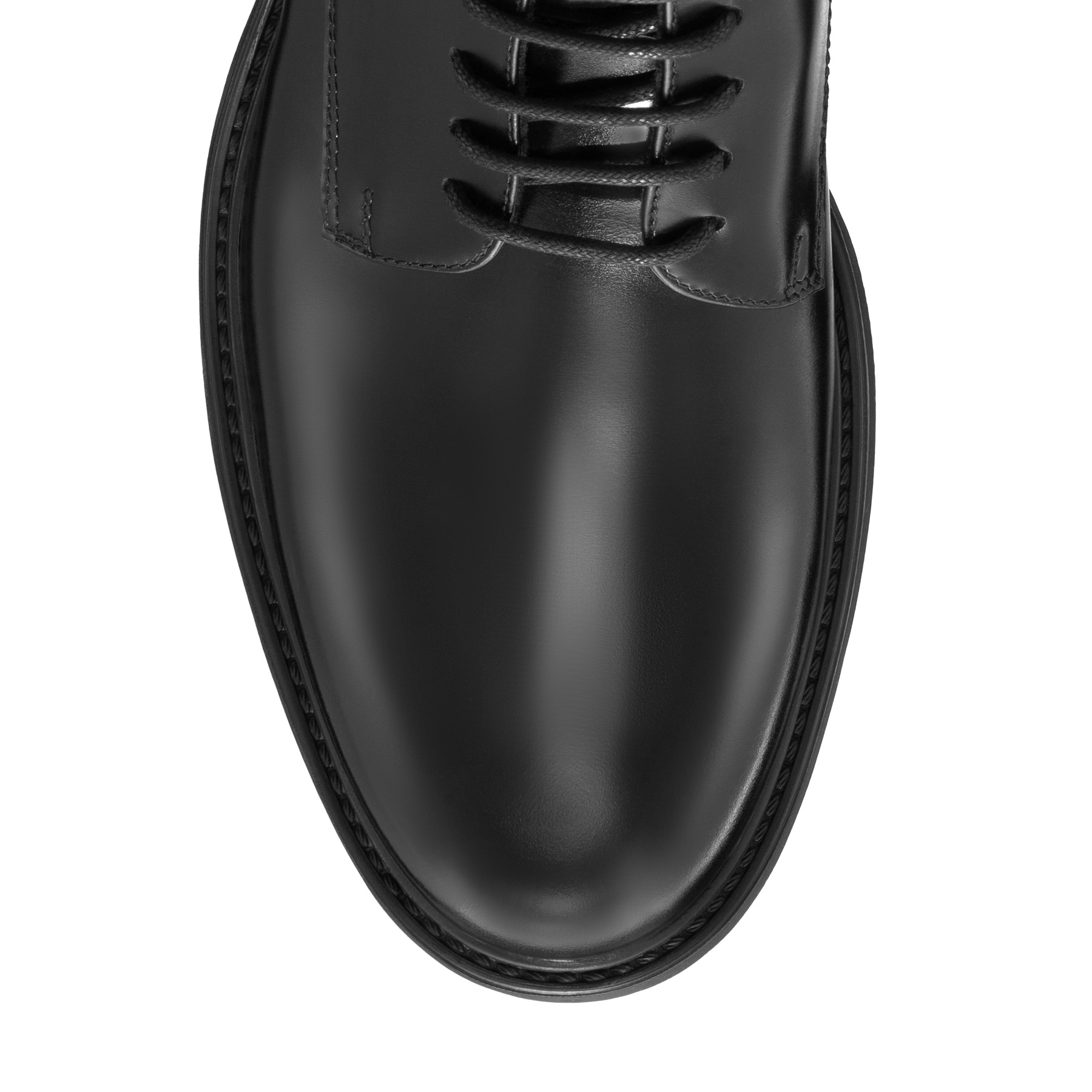 Men Leather Casual Boots 7689 Vitello Black