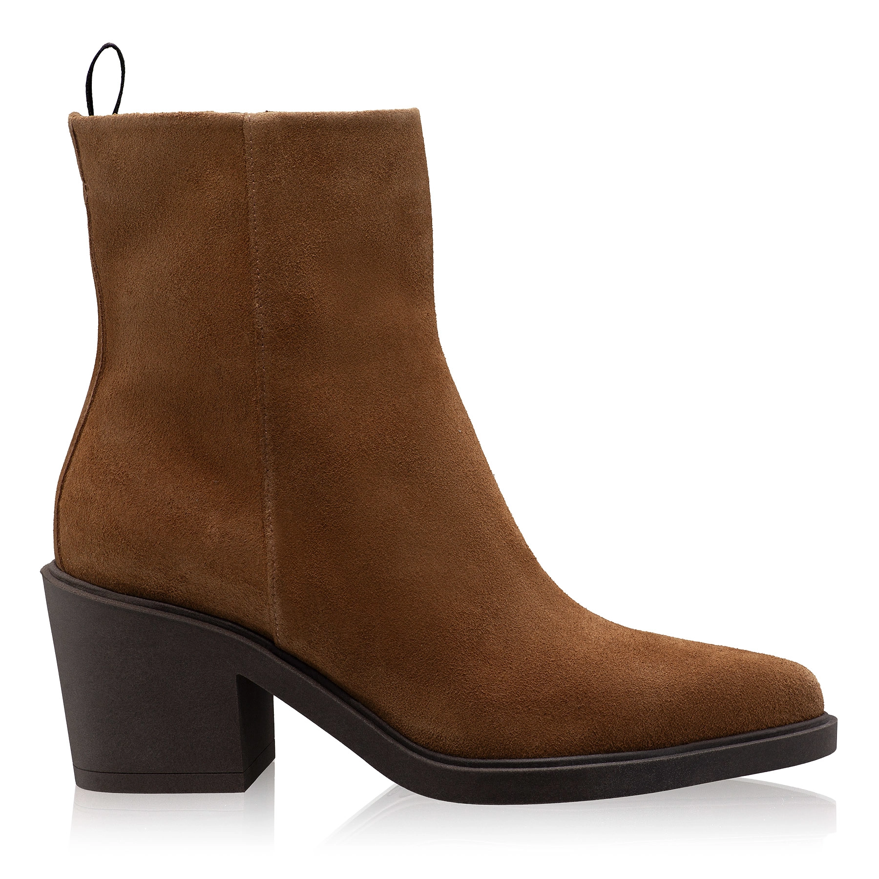 Women Suede Ankle-Boots 7806 Crosta Noce