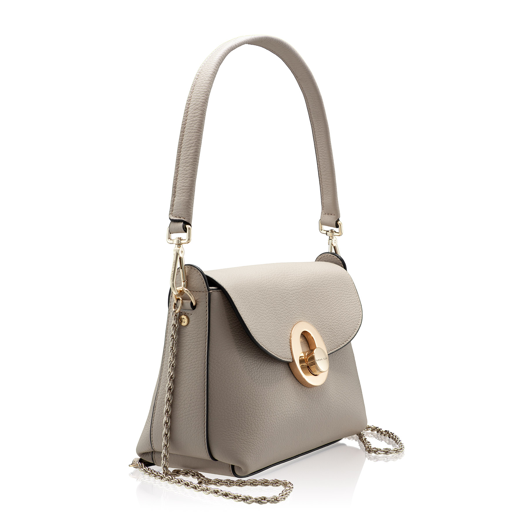Women Shoulder Bag KARMA BOTTALATO TAUPE