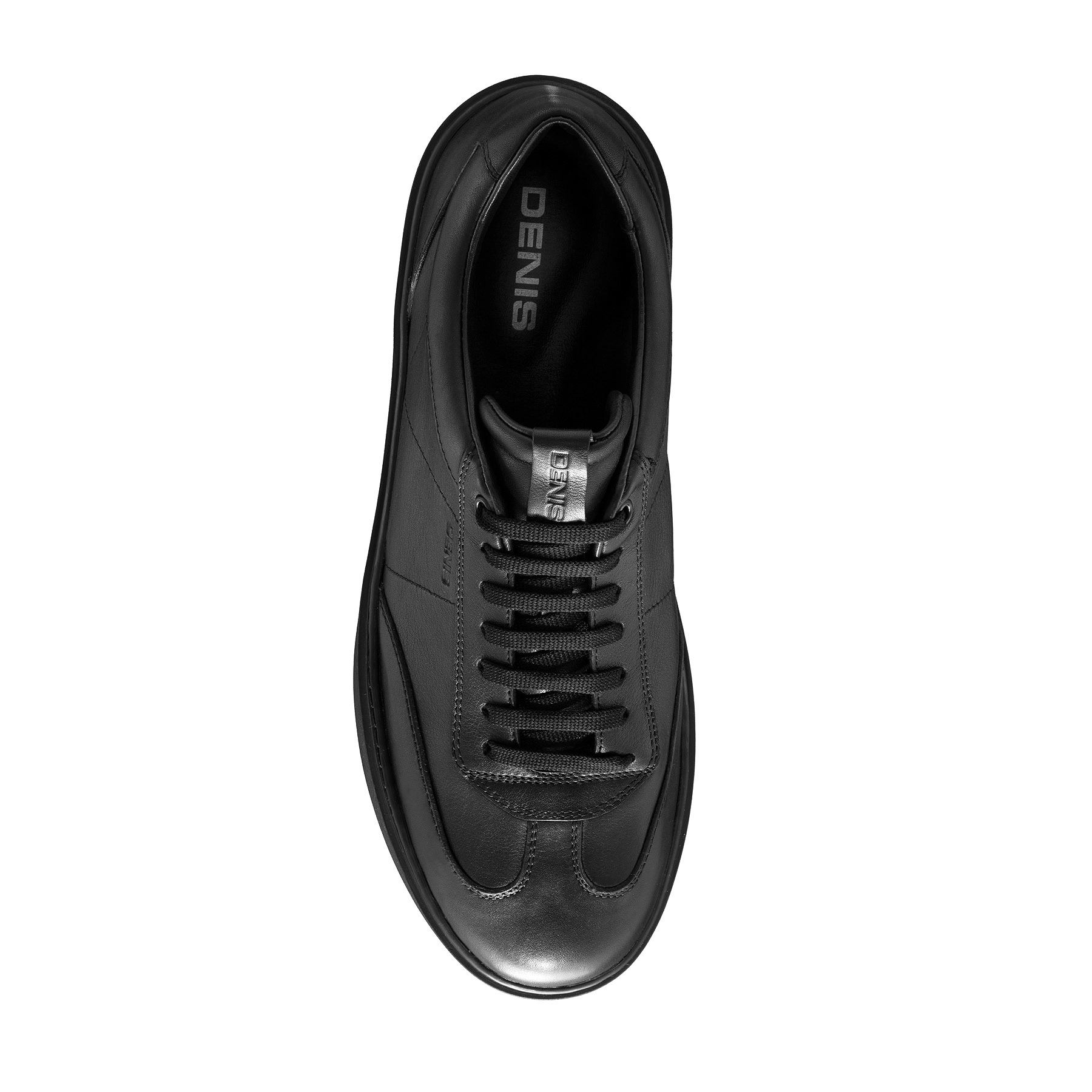 Men Leather Sport Shoes 7610 Bottalato Black