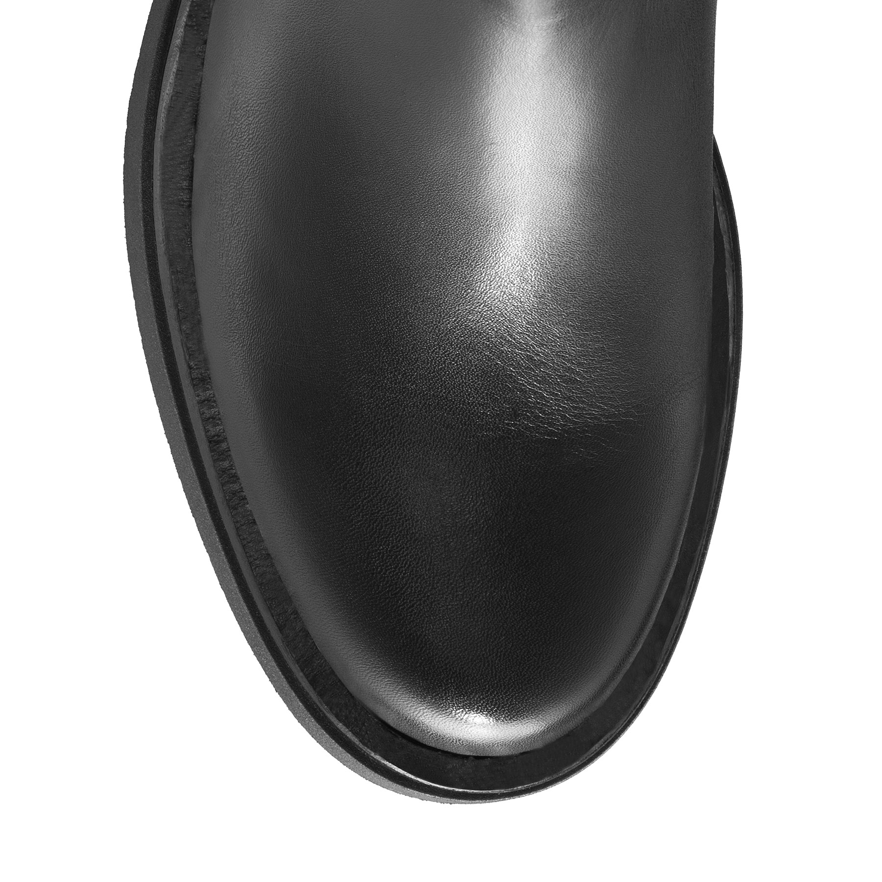 Women Leather Ankle-Boots 7883 Vitello Black